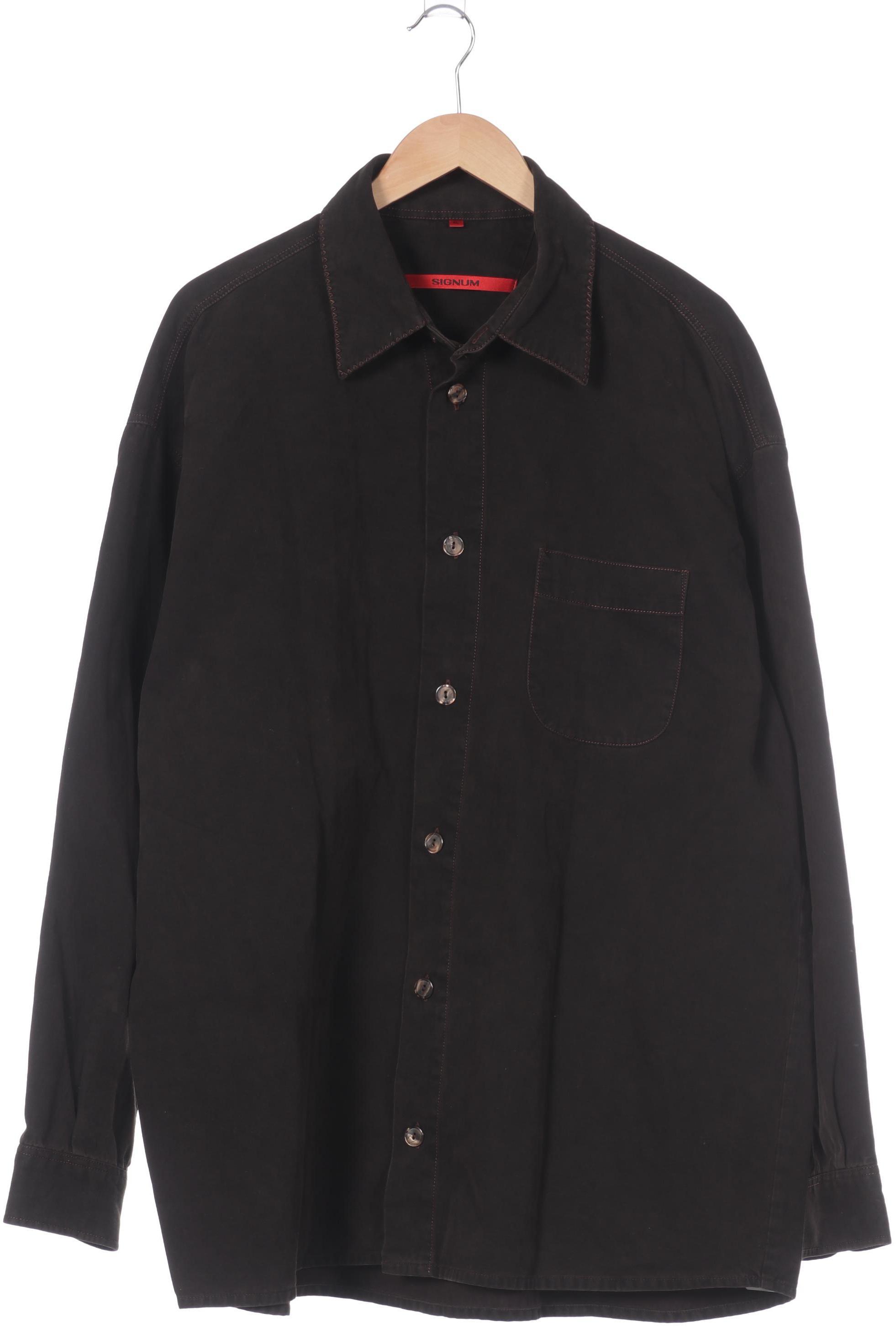 

Signum Herren Hemd, braun, Gr.