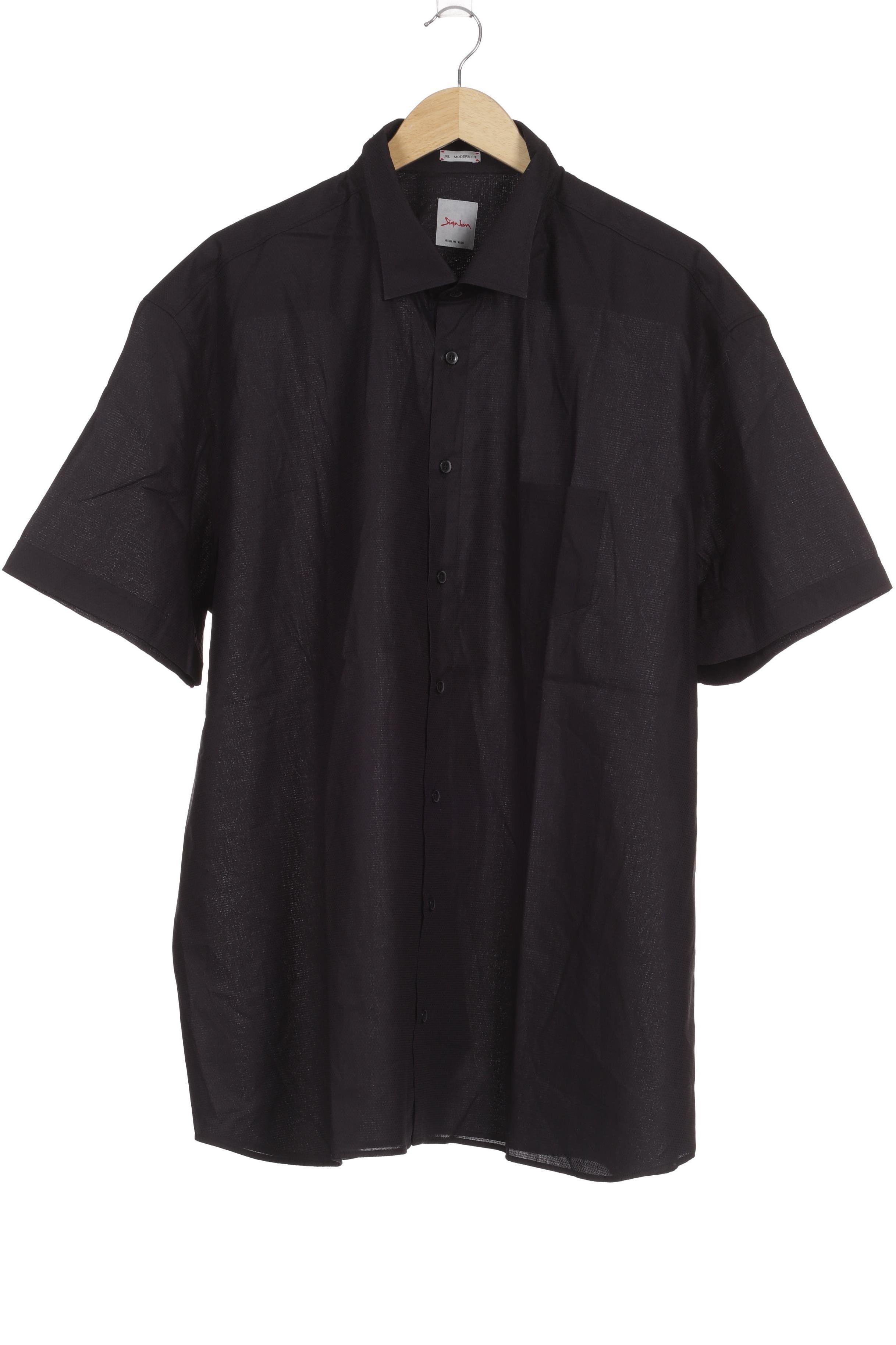 

Signum Herren Hemd, schwarz, Gr.