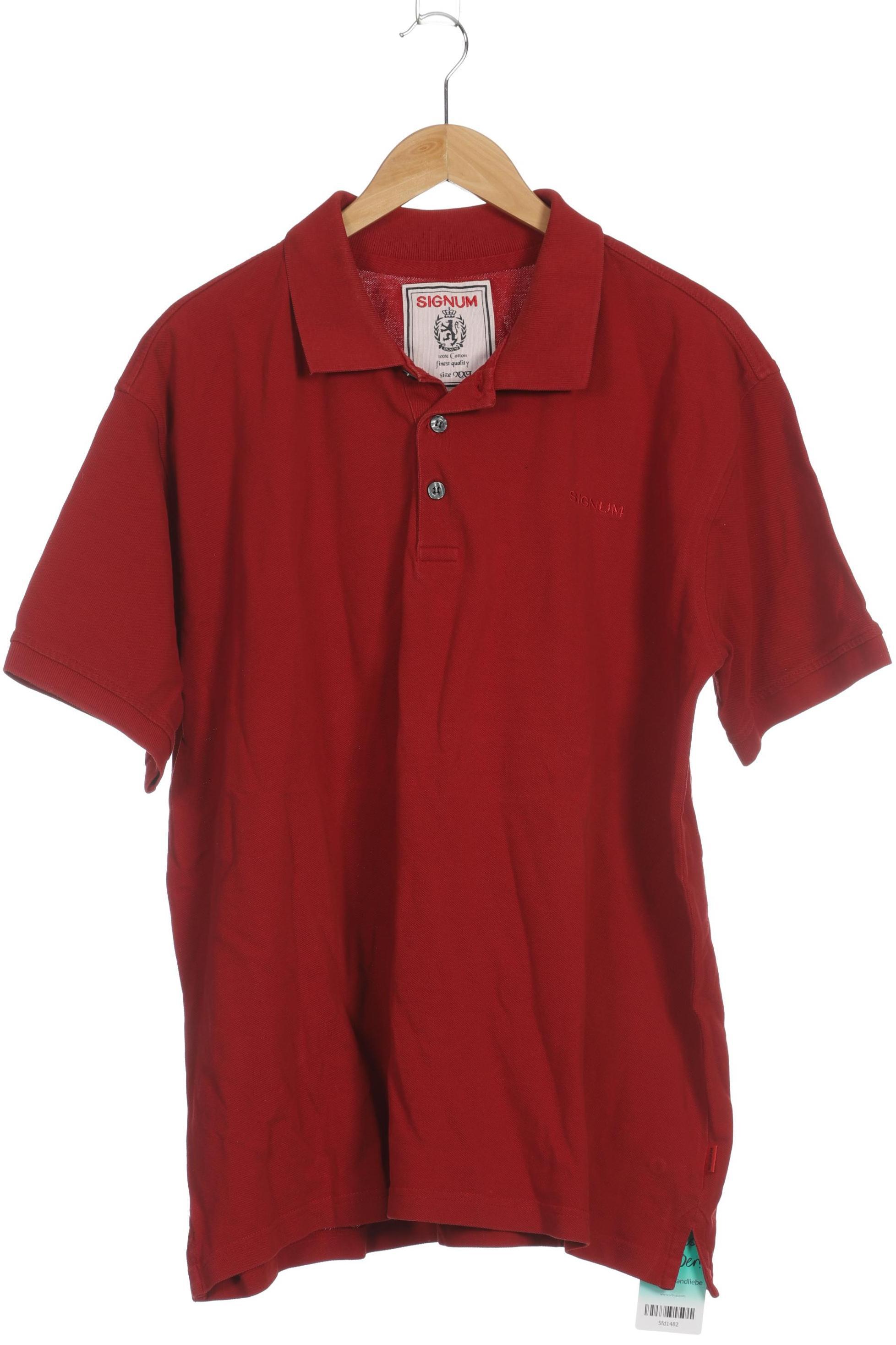 

Signum Herren Poloshirt, rot, Gr.