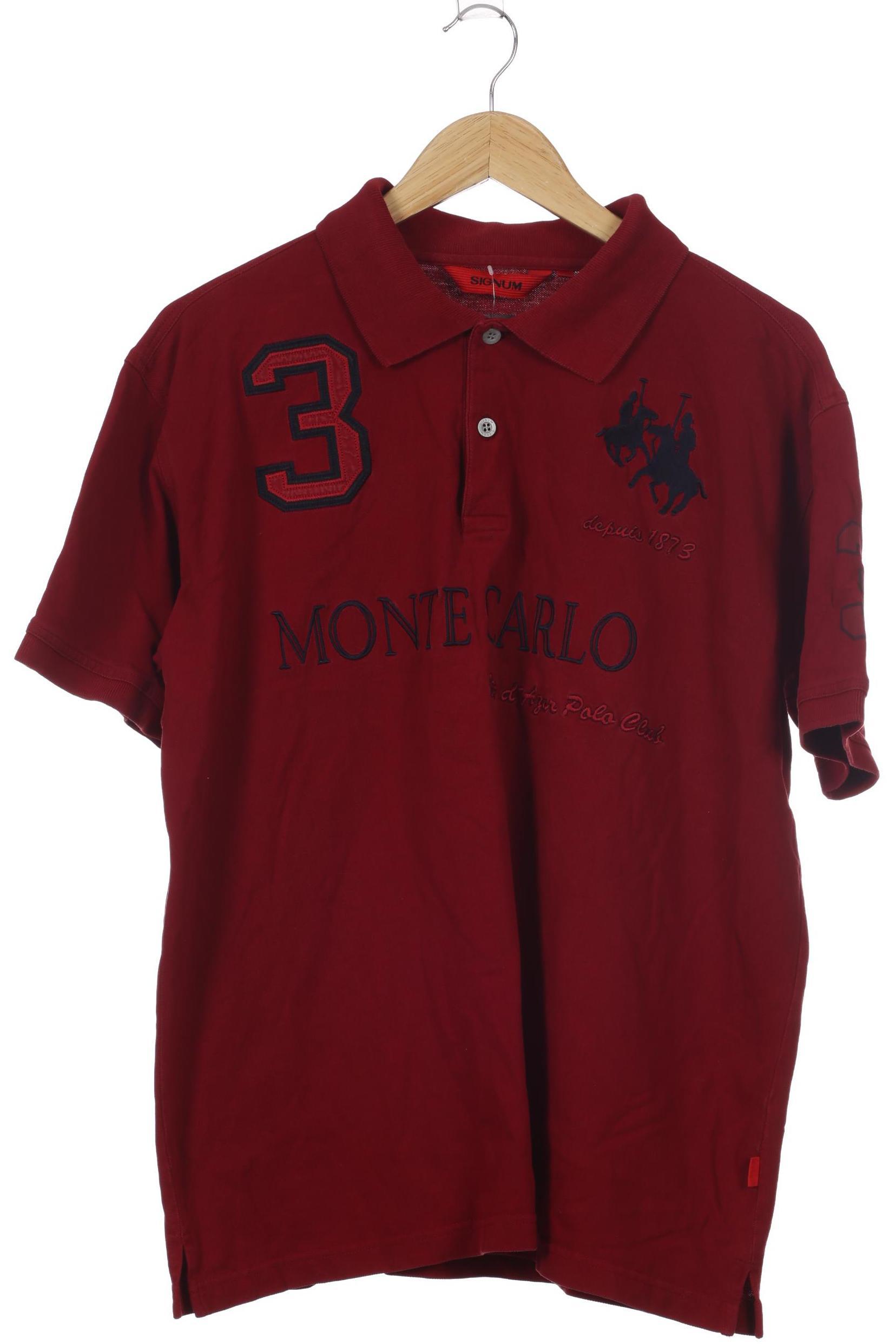 Thumbnail - Signum Herren Poloshirt, rot, Gr.