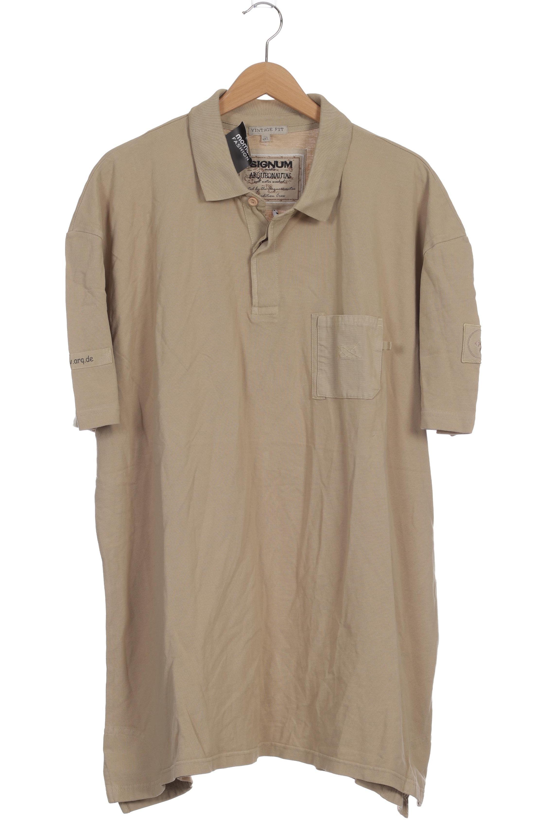 Thumbnail - Signum Herren Poloshirt, beige, Gr.