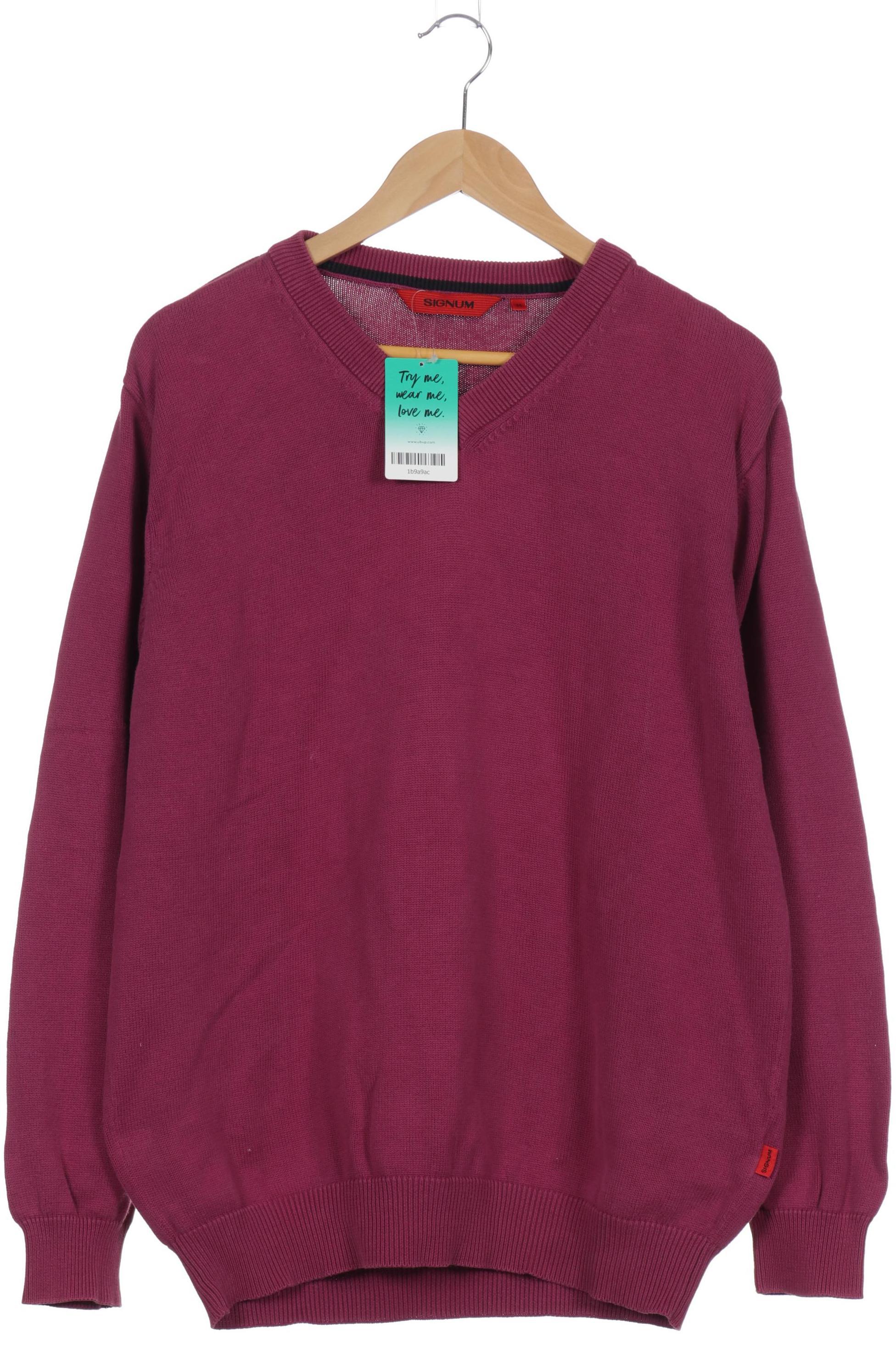 

Signum Herren Pullover, pink, Gr.