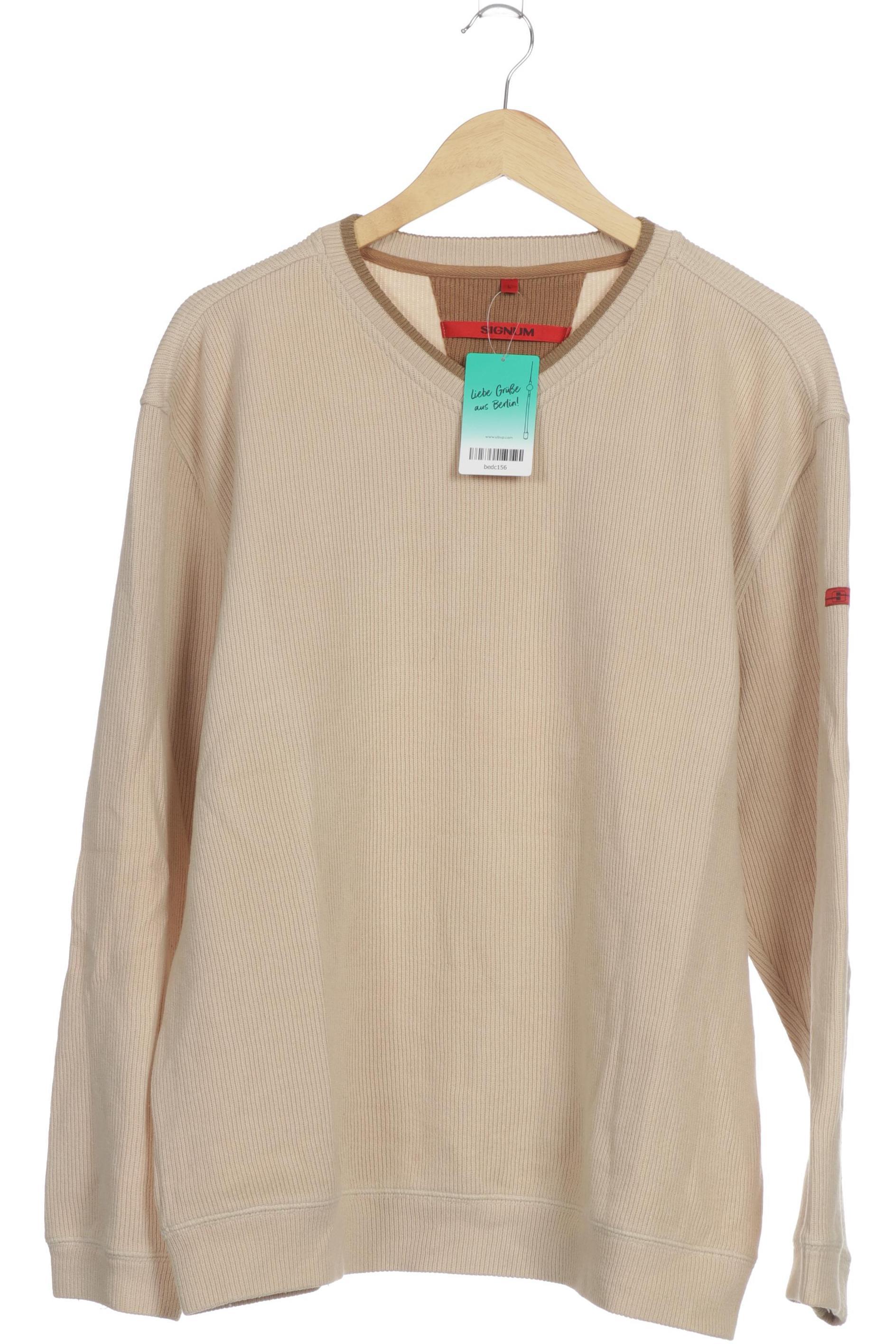 

Signum Herren Pullover, beige, Gr.