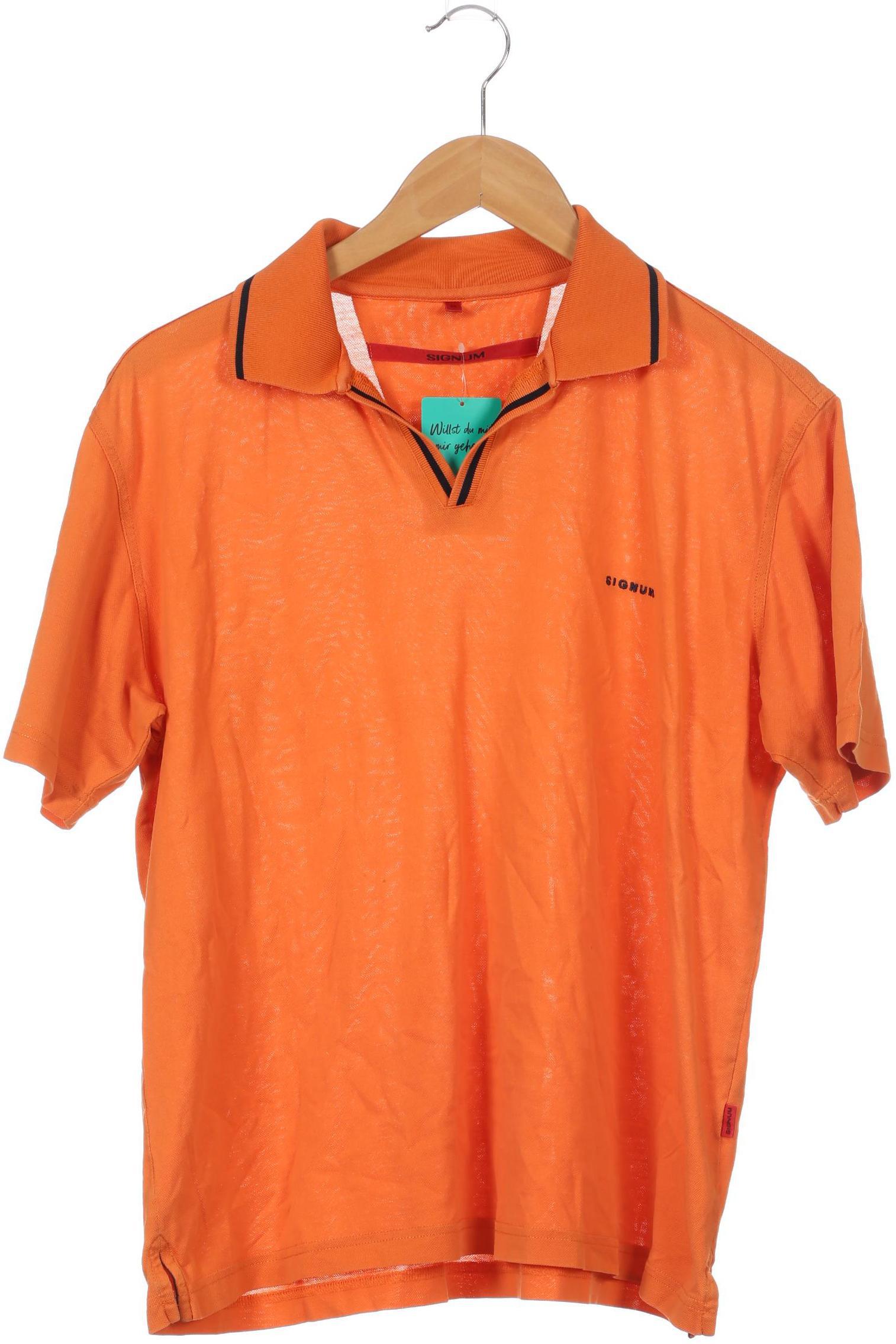 

Signum Herren Poloshirt, orange, Gr.