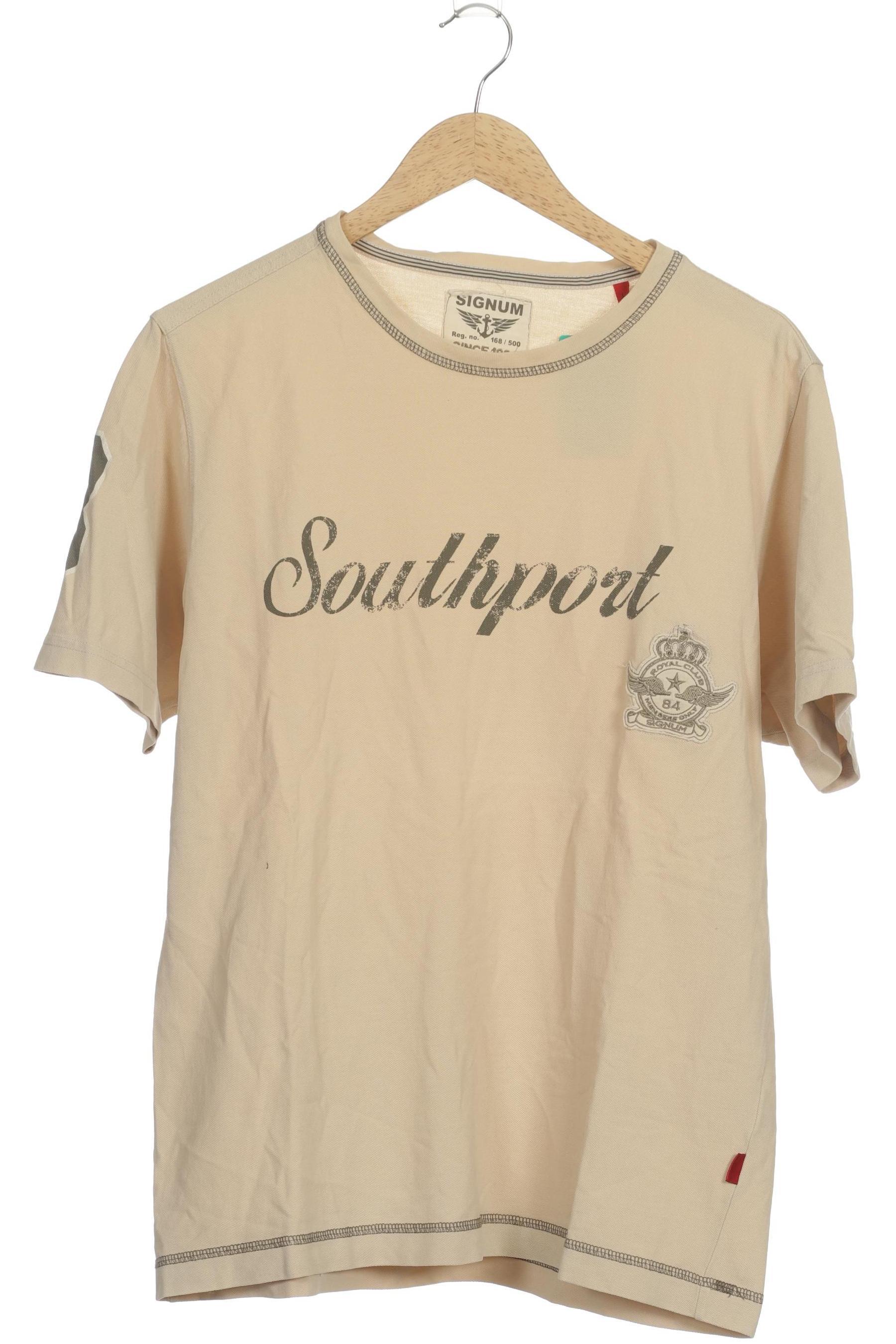Thumbnail - Signum Herren T-Shirt, beige, Gr.