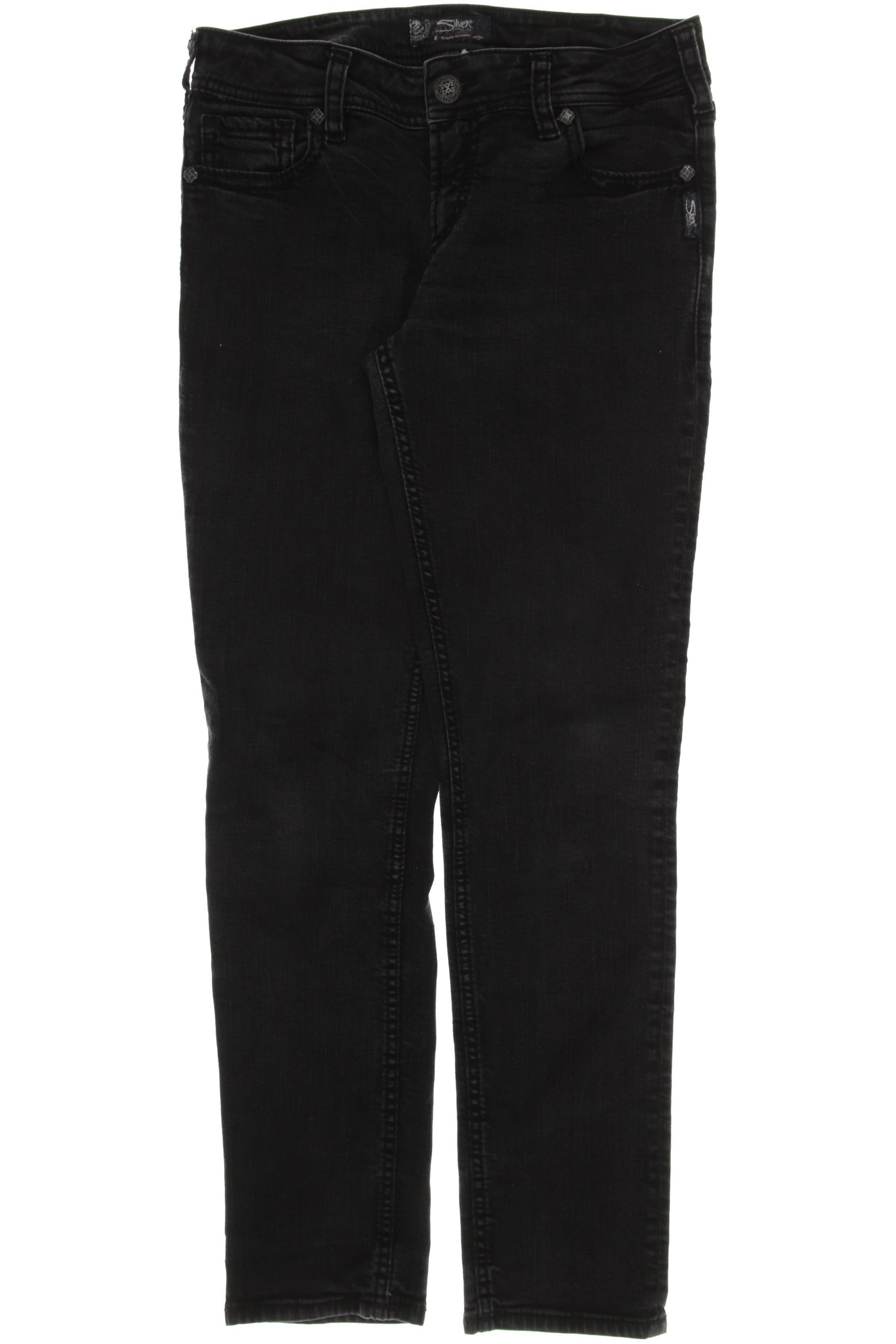 

Silver Jeans Damen Jeans, schwarz, Gr. 31