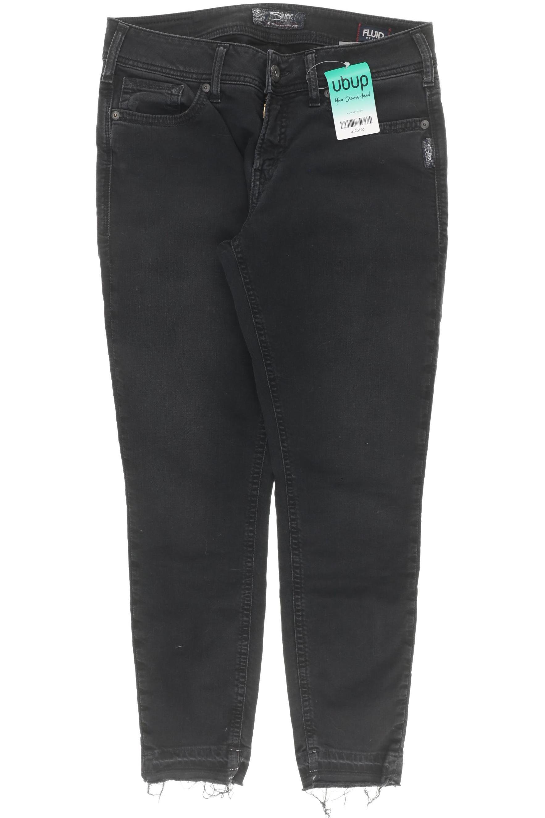 

Silver Jeans Damen Jeans, schwarz, Gr. 28