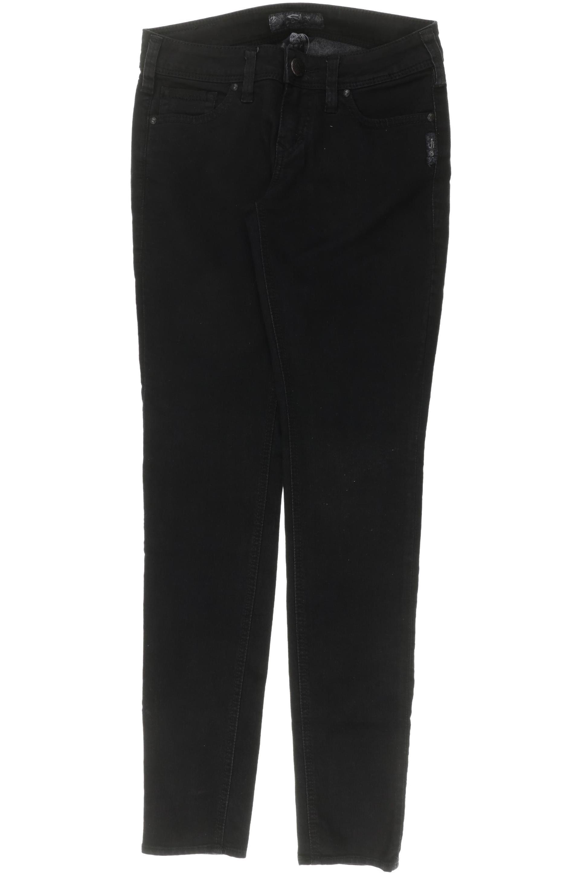 

Silver Jeans Damen Jeans, schwarz, Gr. 26