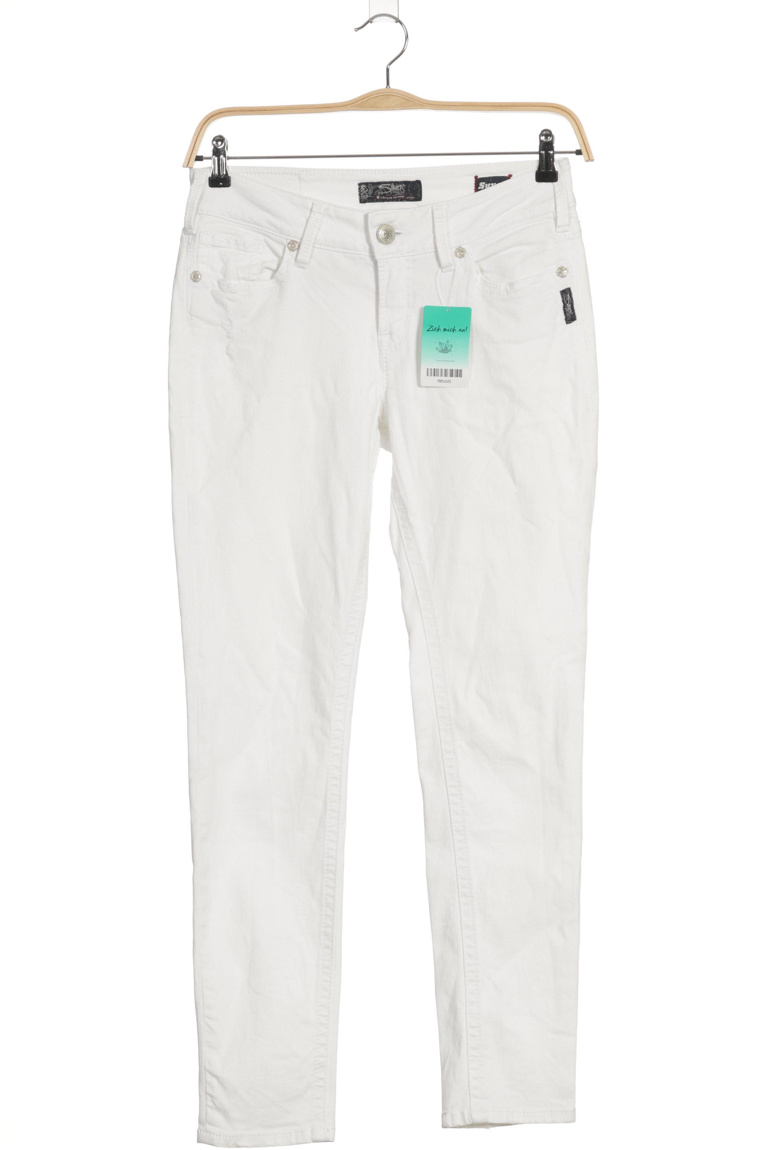 

Silver Jeans Damen Jeans, weiß, Gr. 29