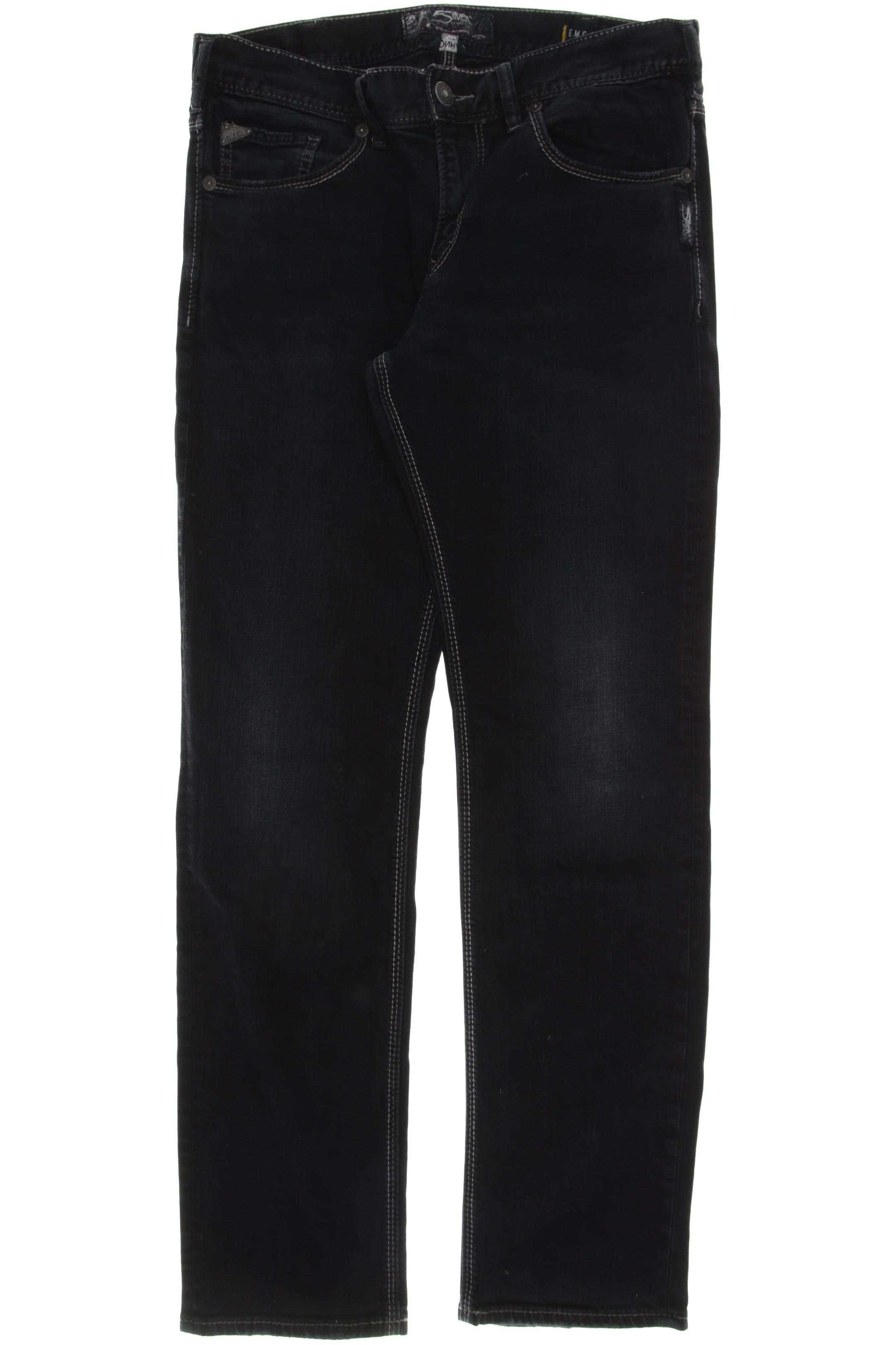 

Silver Jeans Herren Jeans, schwarz, Gr. 33