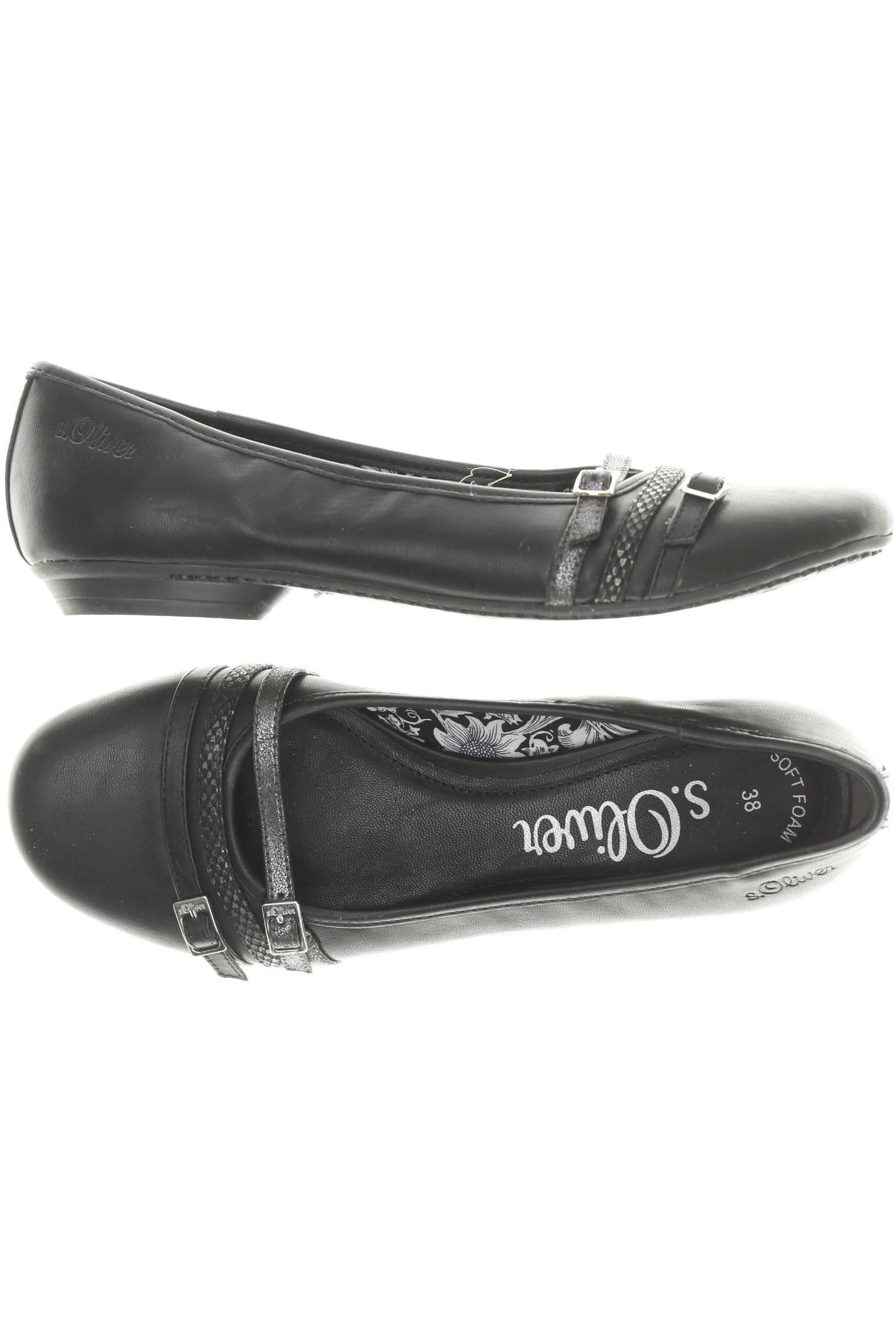 

SIR Oliver Damen Ballerinas, schwarz, Gr. 38