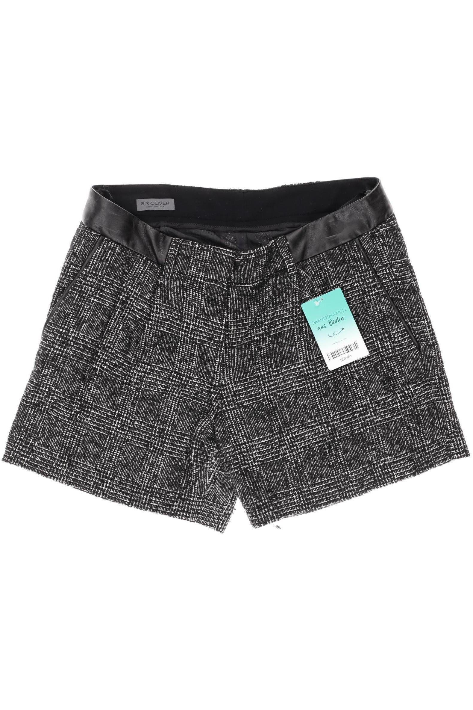 

SIR Oliver Damen Shorts, schwarz, Gr. 34