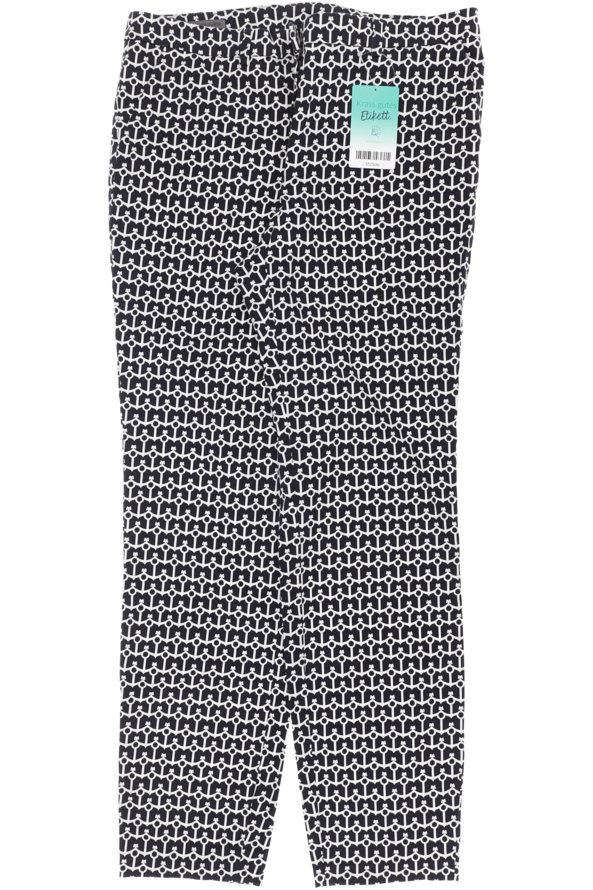 

SIR Oliver Damen Stoffhose, schwarz, Gr. 38