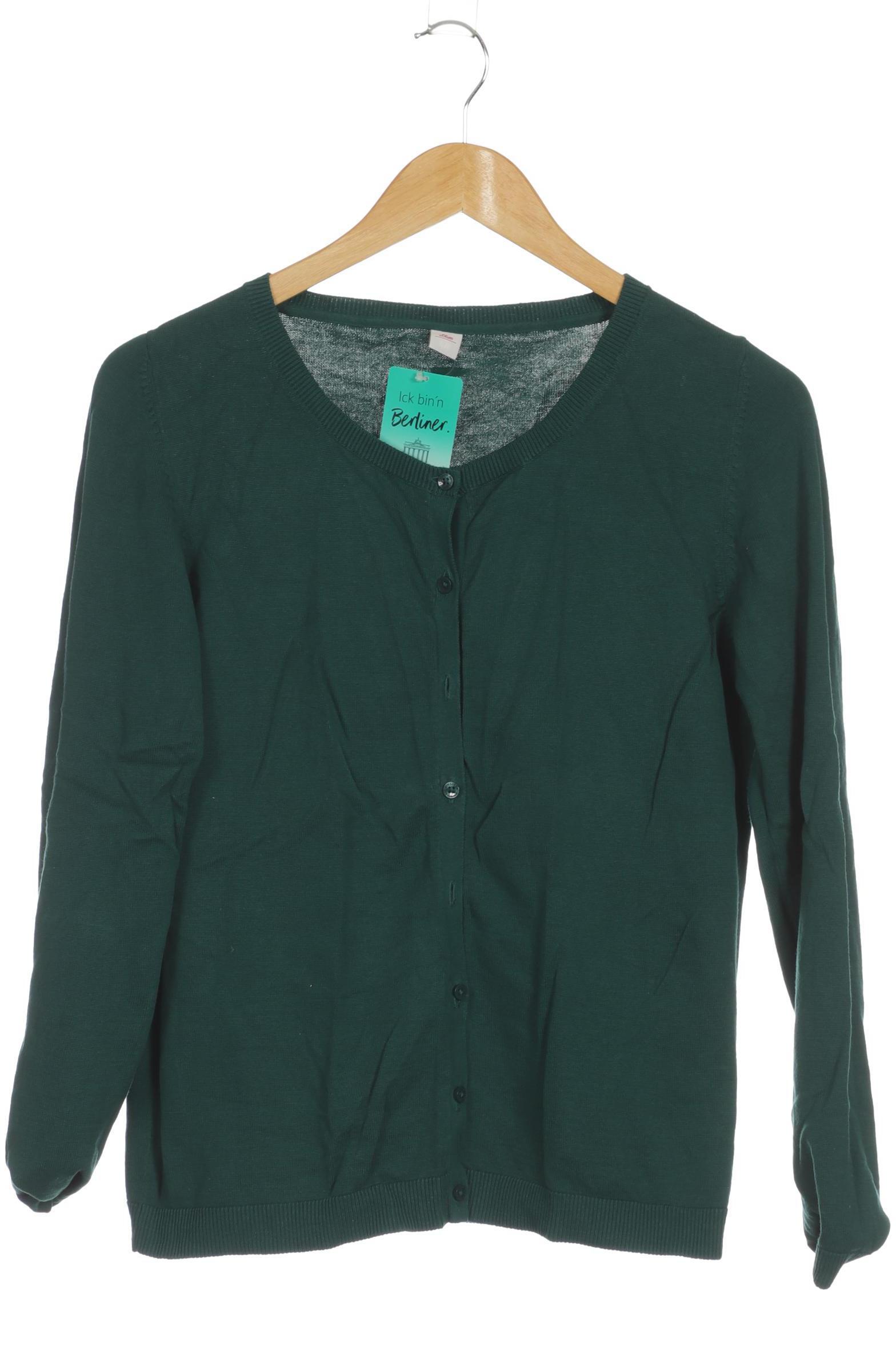 

SIR Oliver Damen Strickjacke, grün, Gr. 40