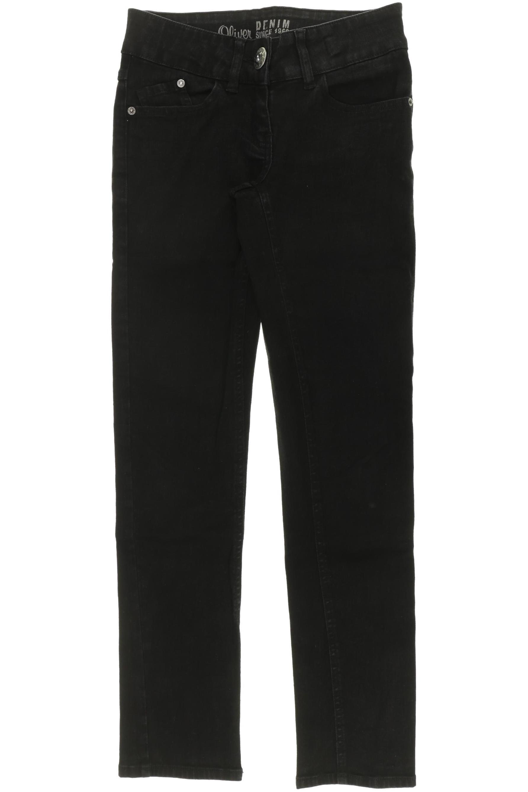 

SIR Oliver Mädchen Jeans, schwarz, Gr. 158