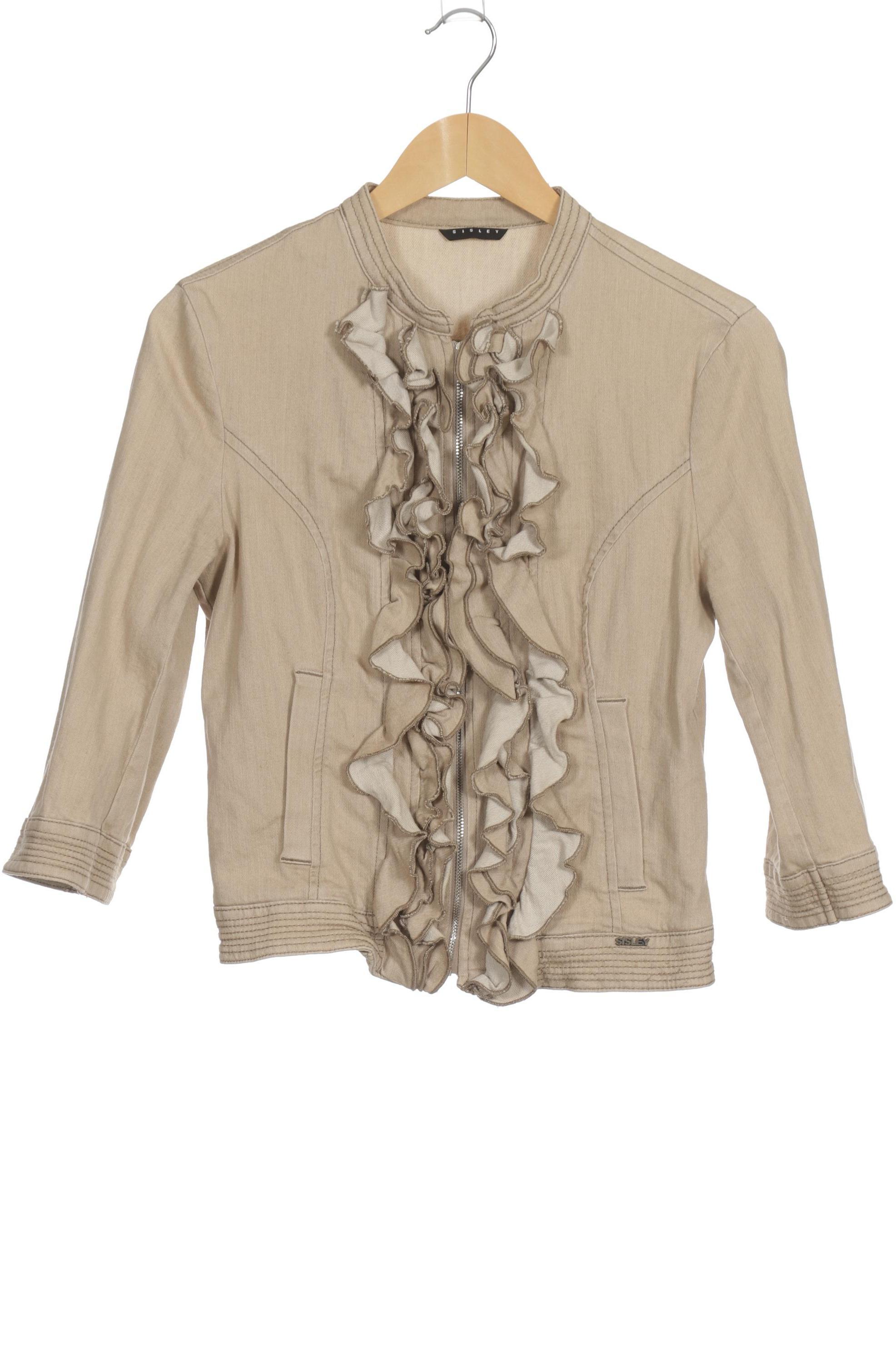 

Sisley Damen Jacke, beige, Gr. 44