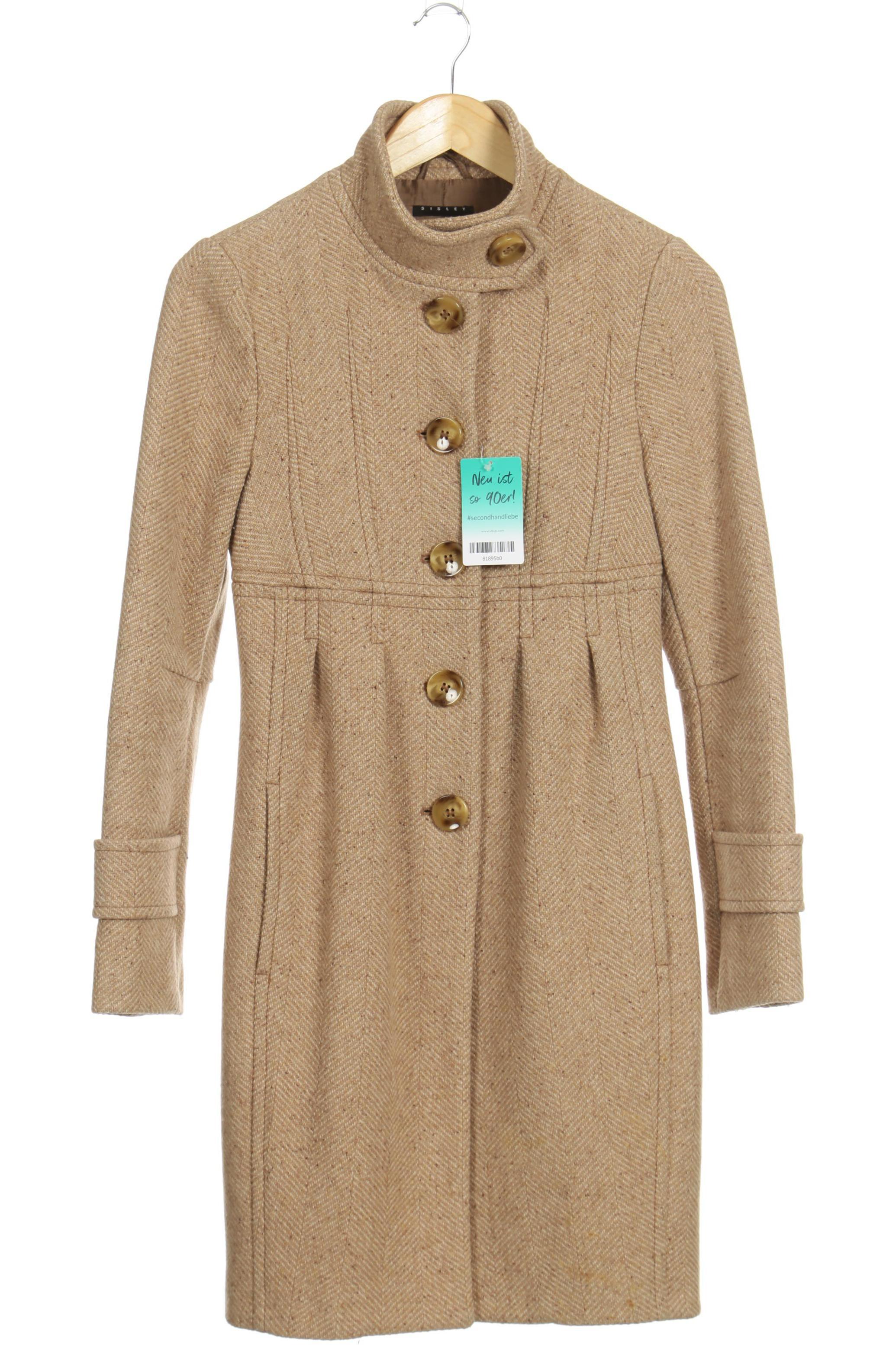 

Sisley Damen Mantel, beige, Gr. 38