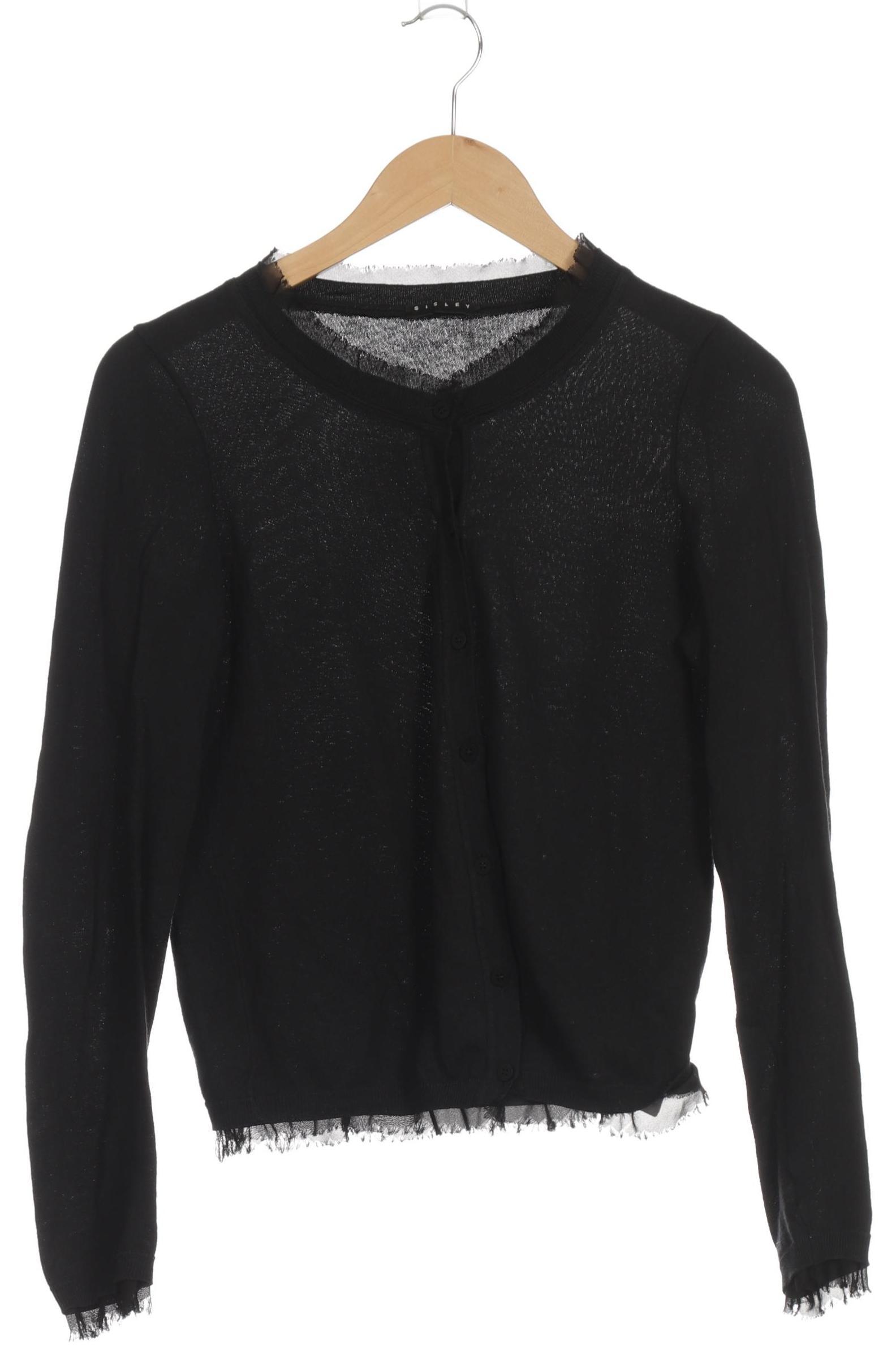 

Sisley Damen Strickjacke, schwarz, Gr.