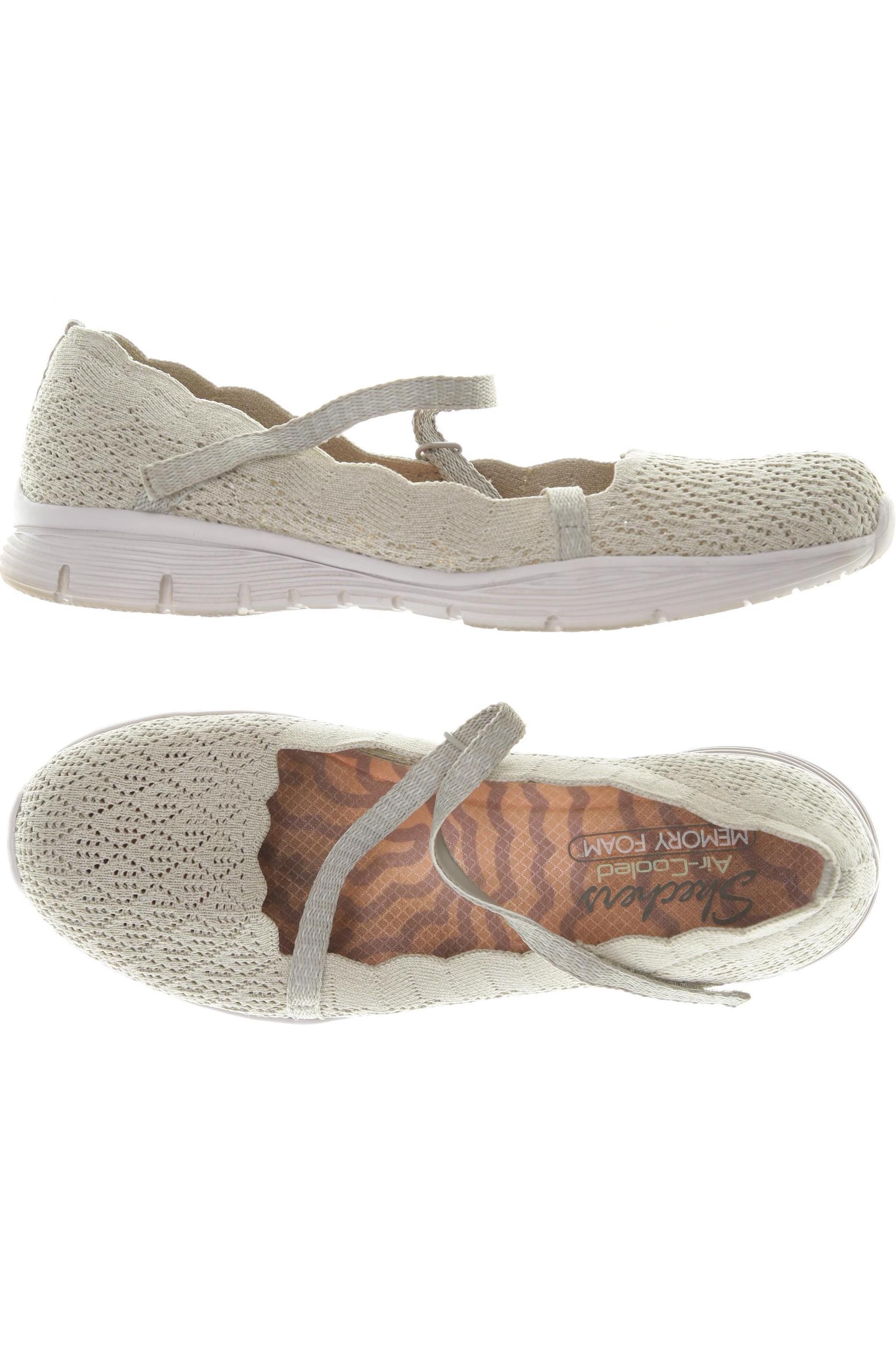 

Skechers Damen Ballerinas, beige, Gr. 39