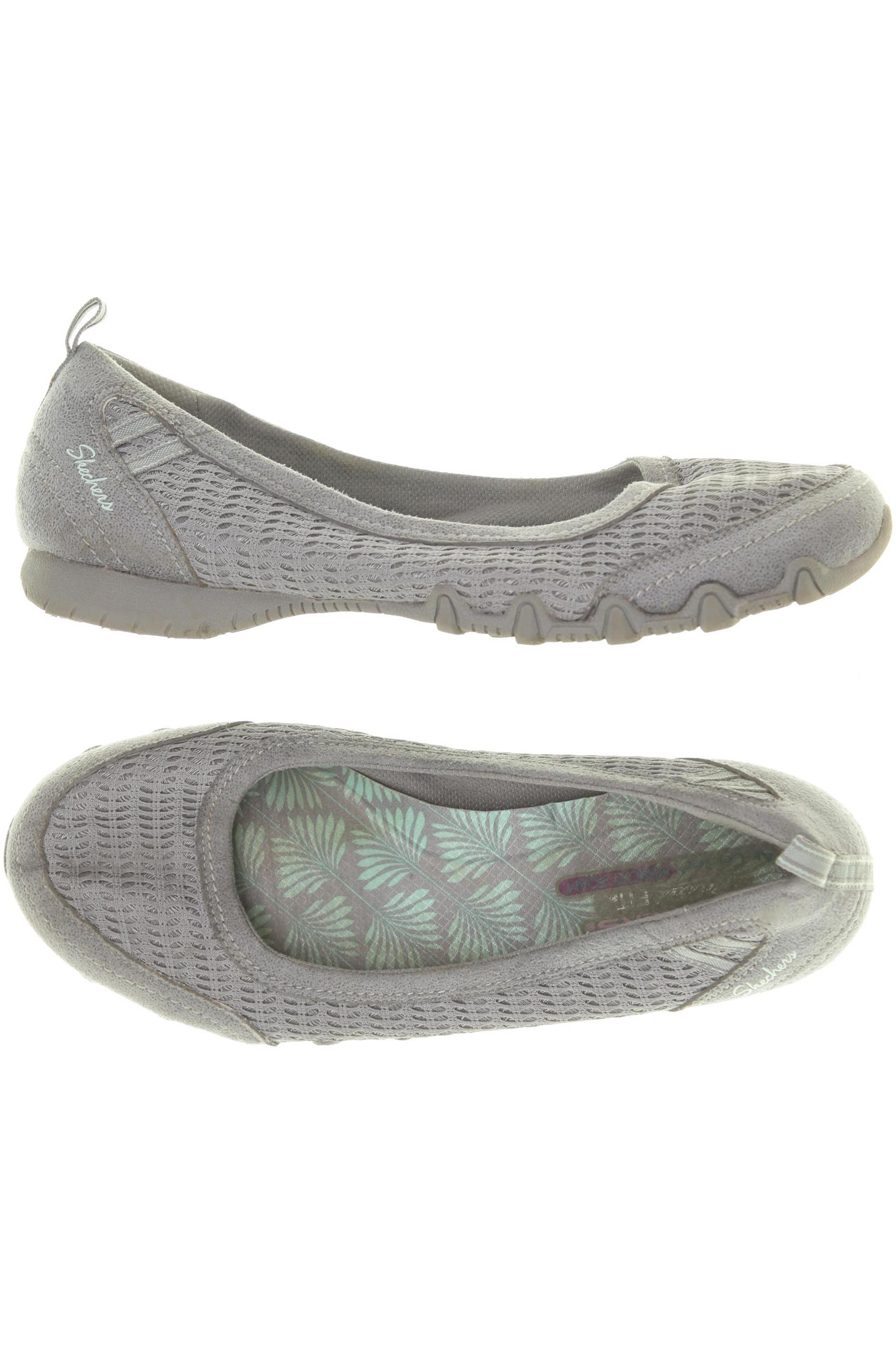 

Skechers Damen Ballerinas, grau, Gr. 41