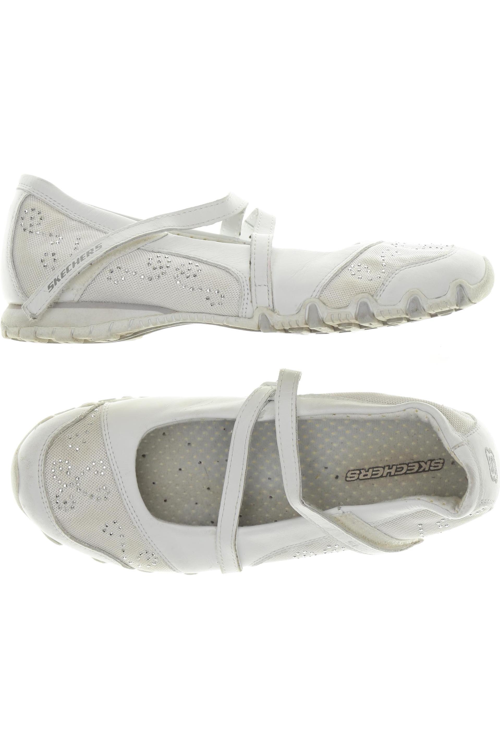 

Skechers Damen Ballerinas, weiß, Gr. 36