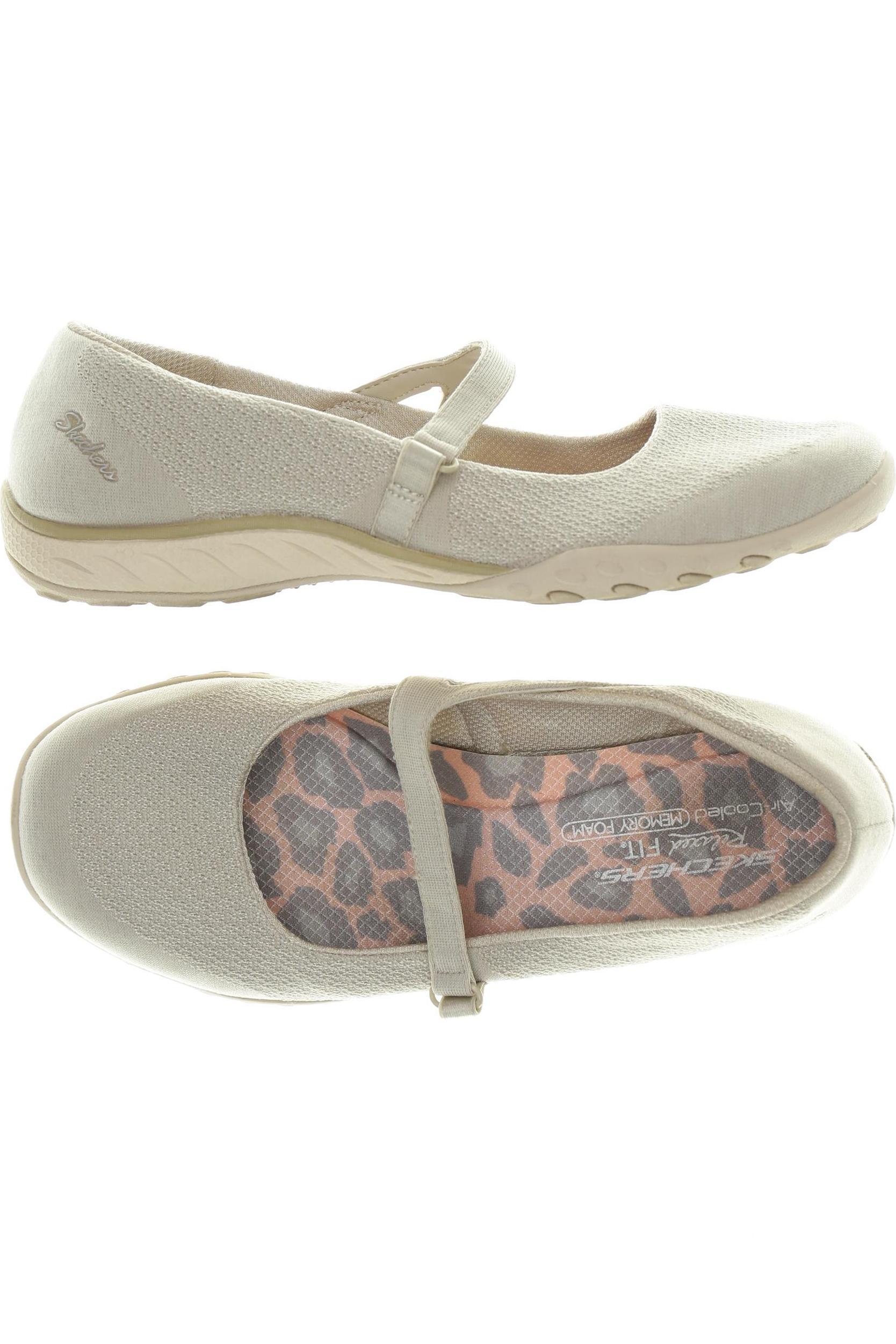 

Skechers Damen Ballerinas, beige, Gr. 39