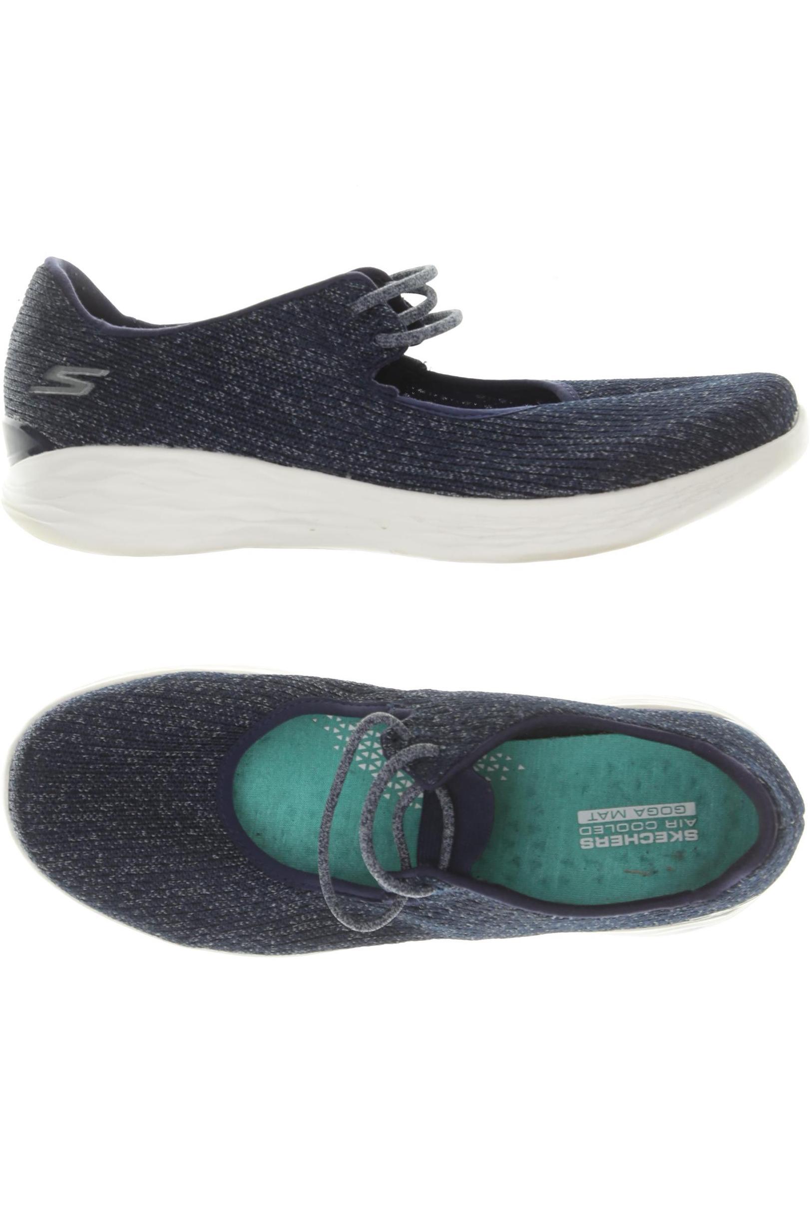 

Skechers Damen Sneakers, blau, Gr. 38.5
