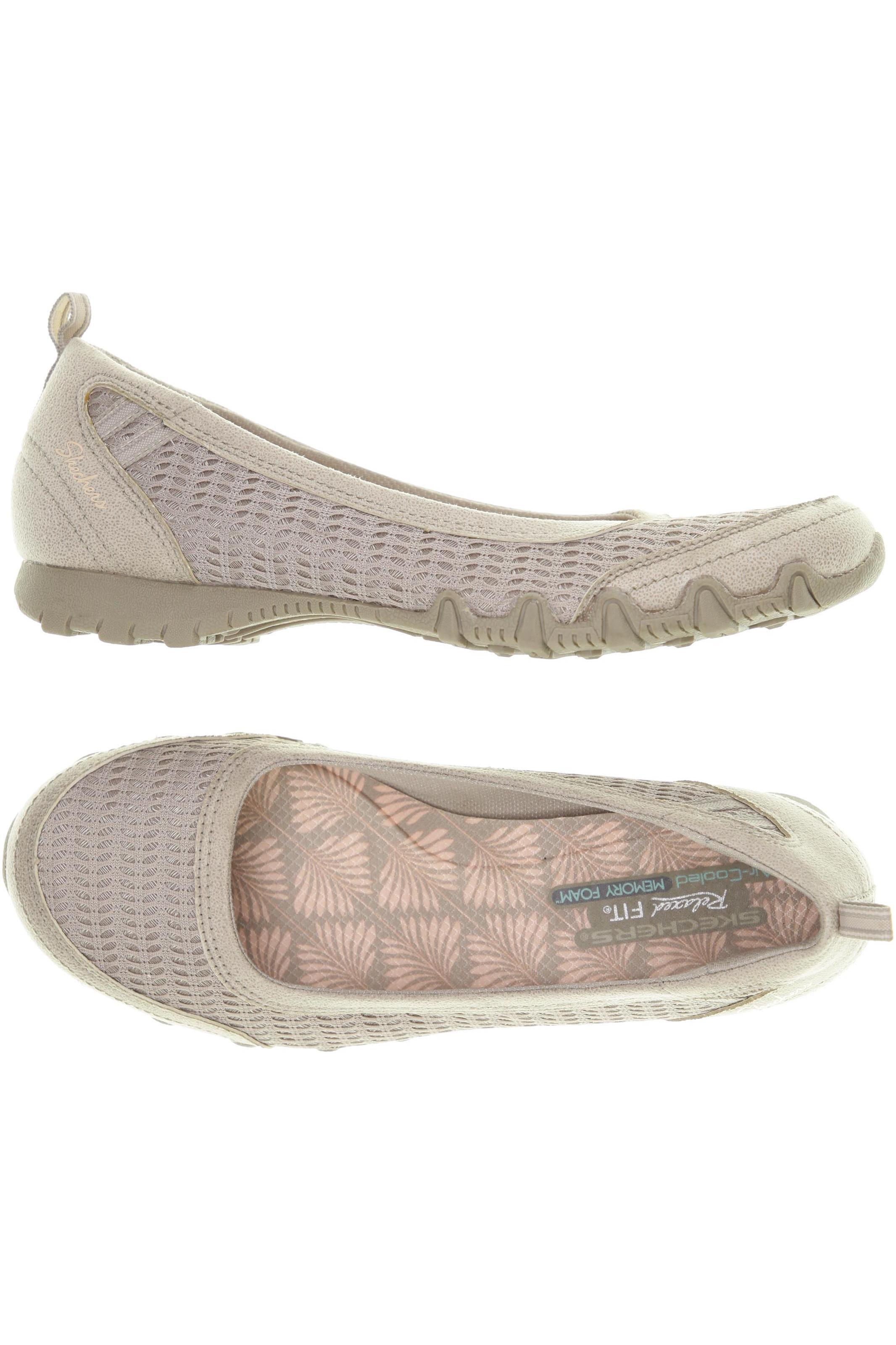 

Skechers Damen Ballerinas, beige, Gr. 40