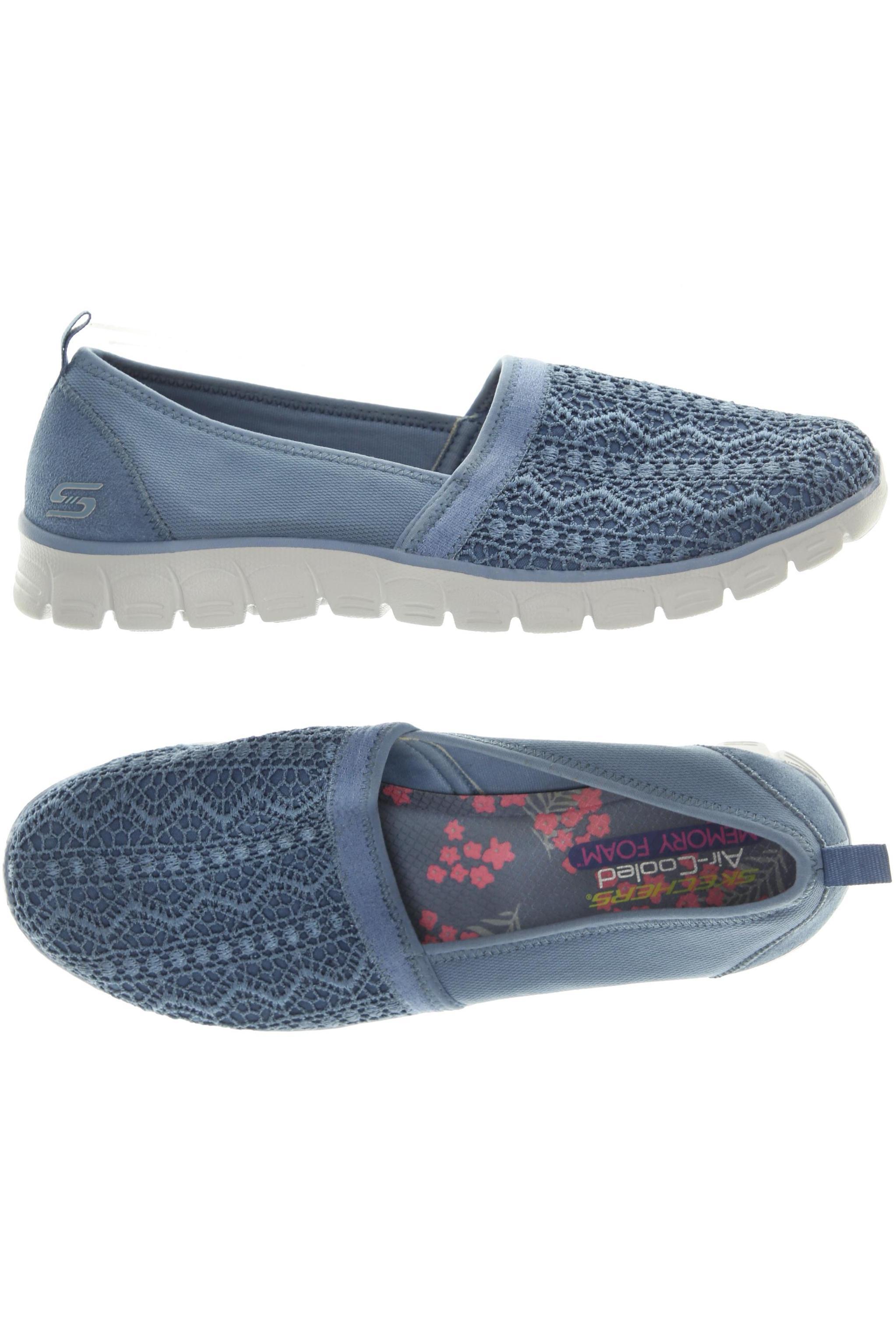 

Skechers Damen Halbschuh, blau, Gr. 41