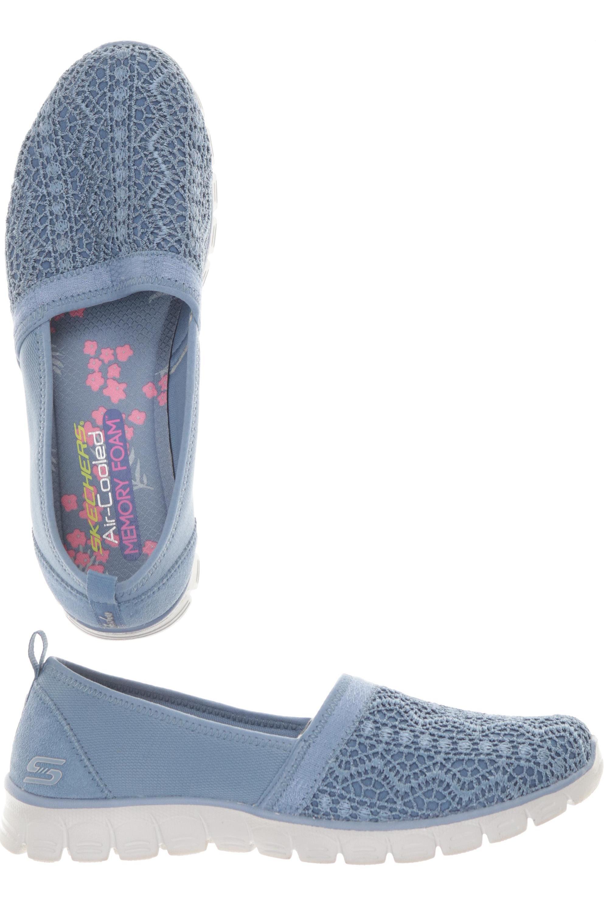 

Skechers Damen Halbschuh, blau, Gr. 38