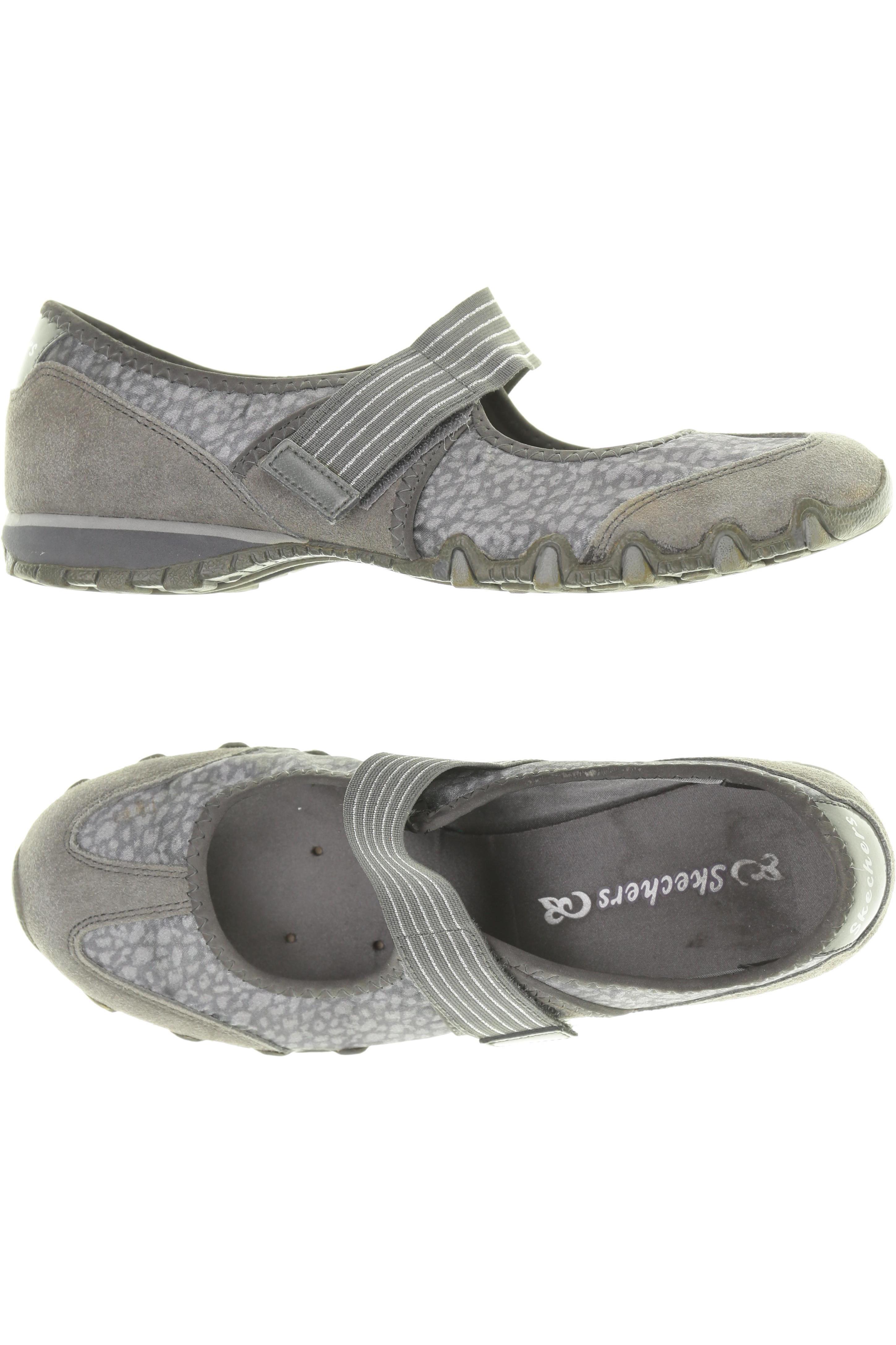 

Skechers Damen Ballerinas, grau, Gr. 38