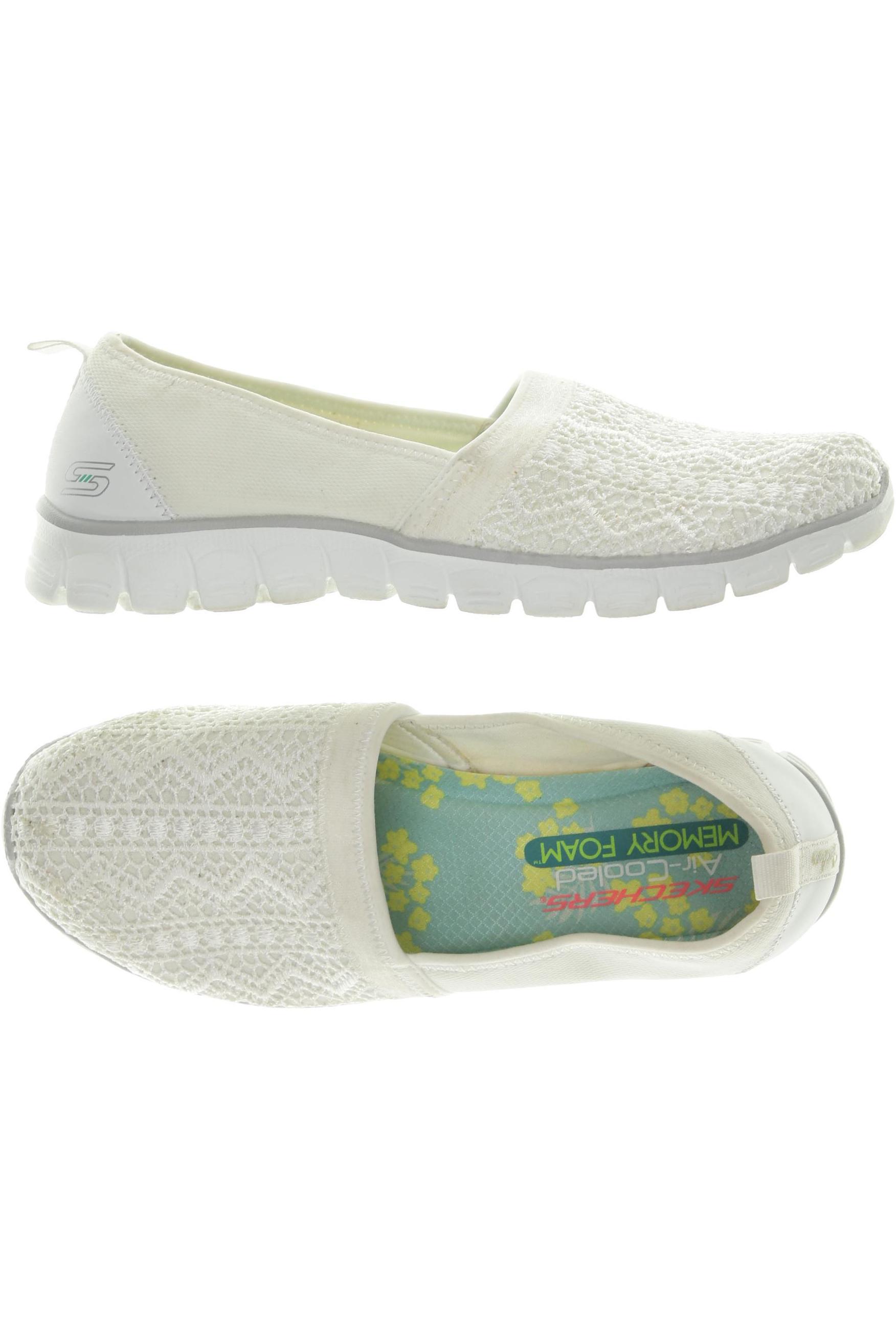 

Skechers Damen Halbschuh, weiß, Gr. 37