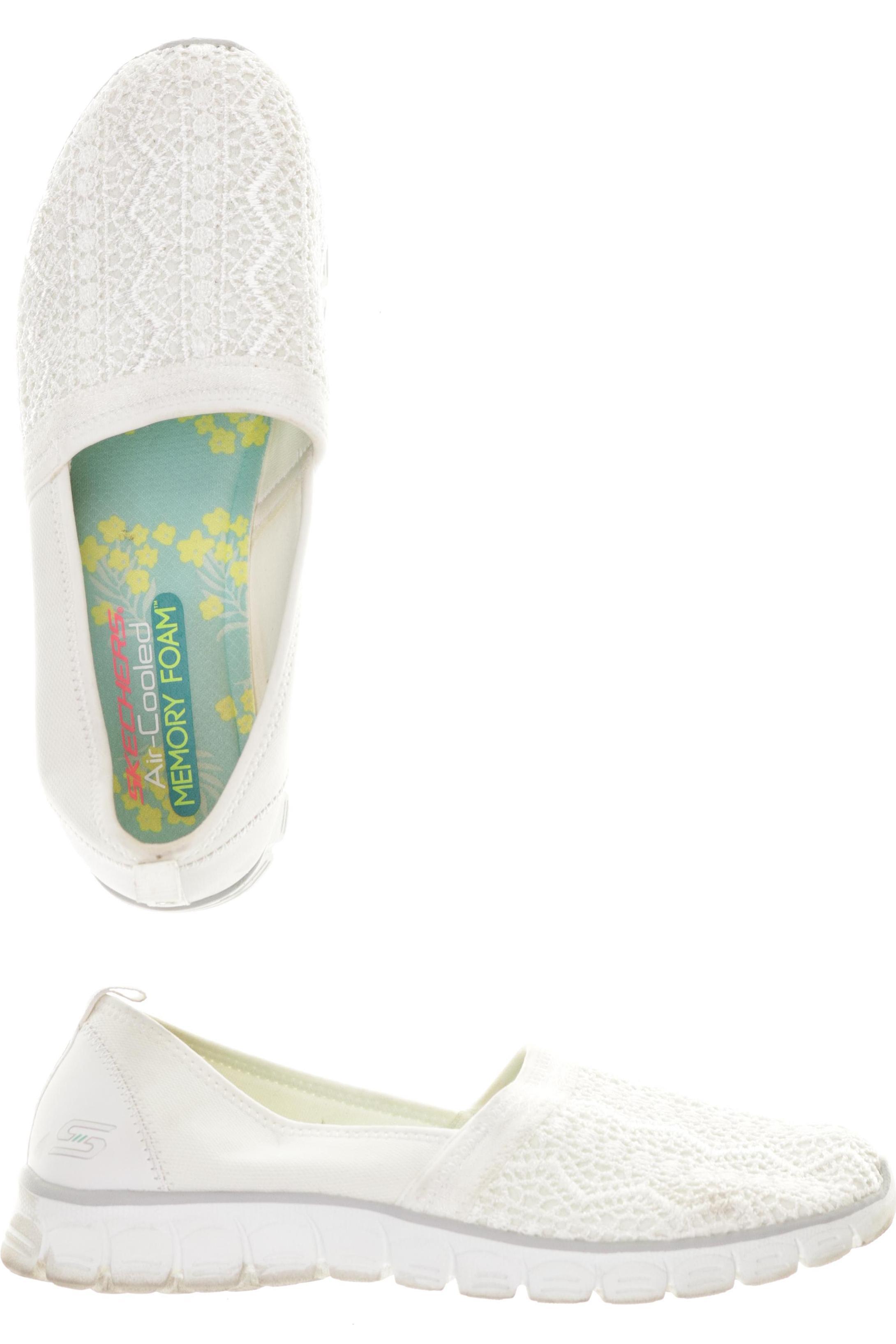 

Skechers Damen Halbschuh, weiß, Gr. 38