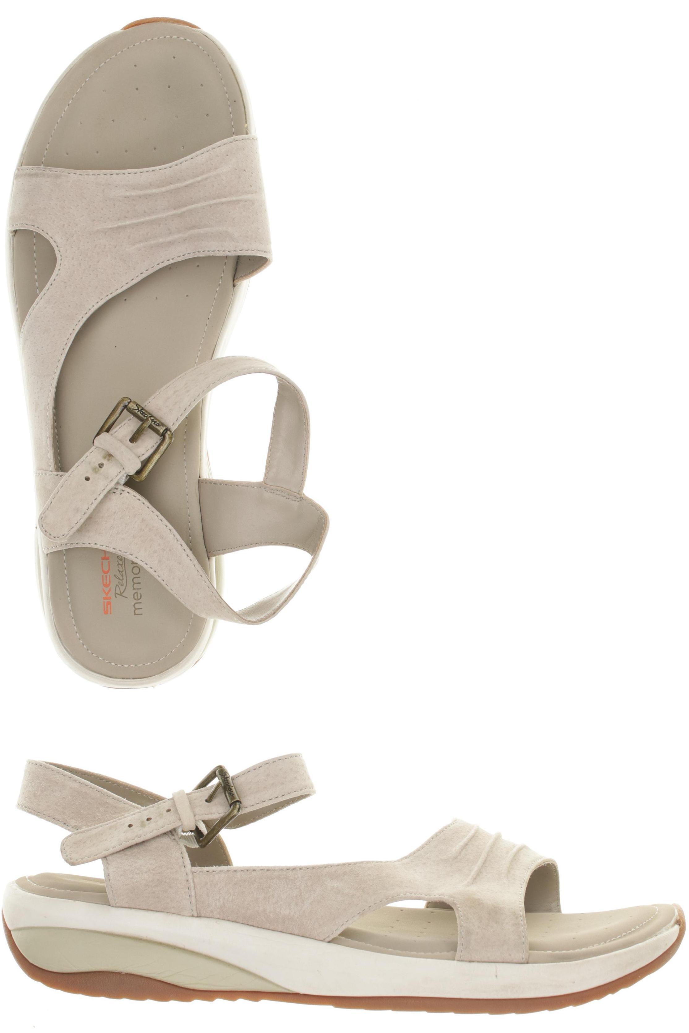 

Skechers Damen Sandale, beige, Gr. 40