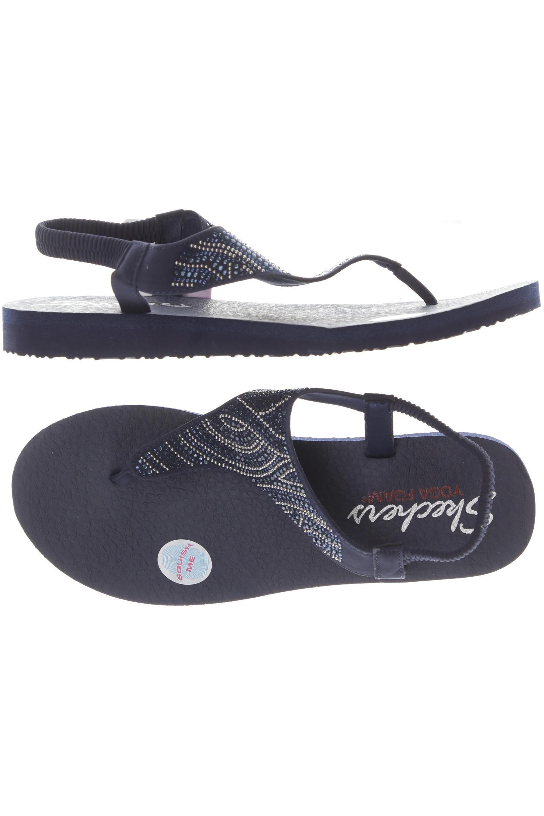 

Skechers Damen Sandale, blau, Gr. 41
