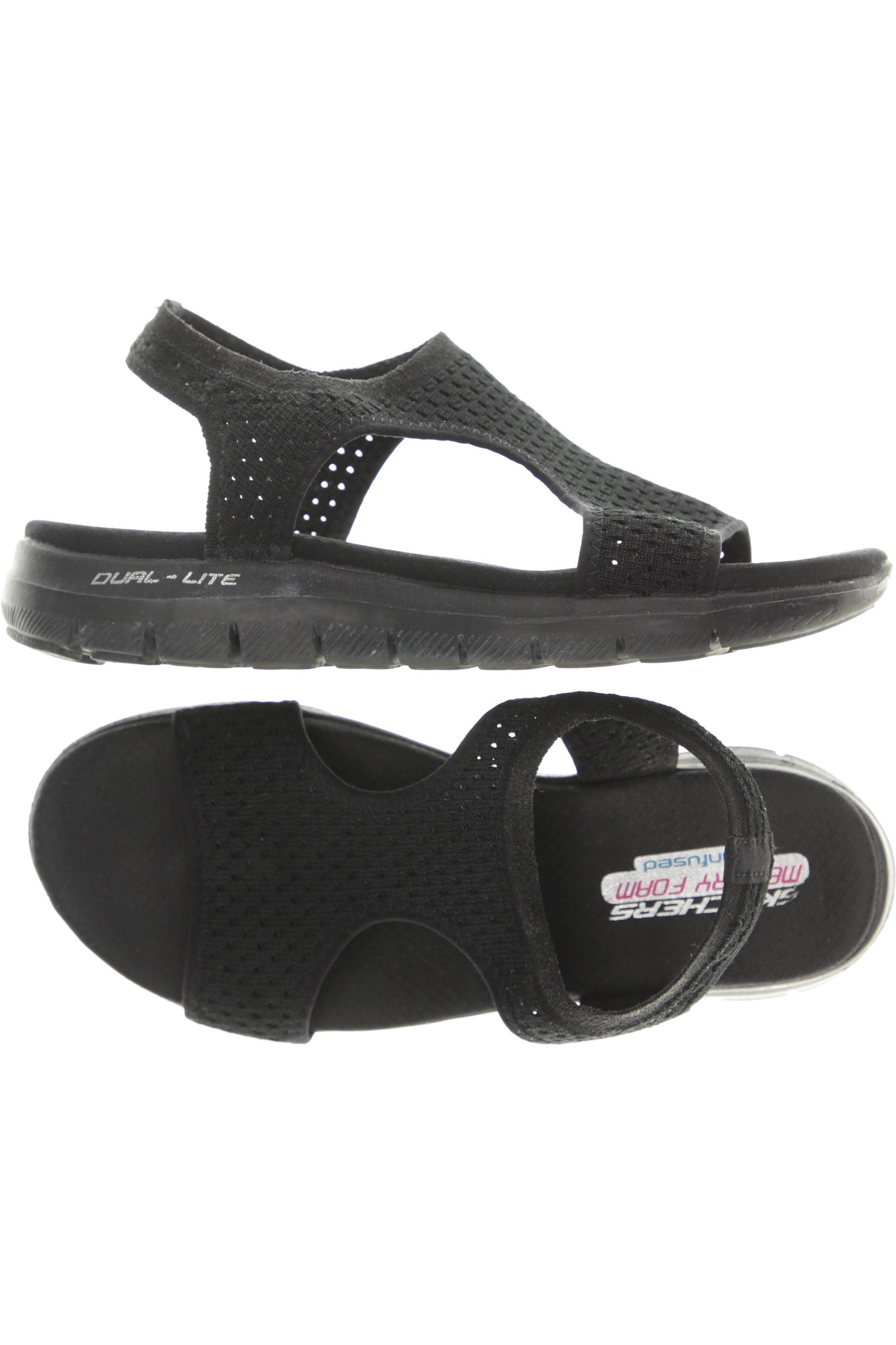 

Skechers Damen Sandale, schwarz, Gr. 38.5