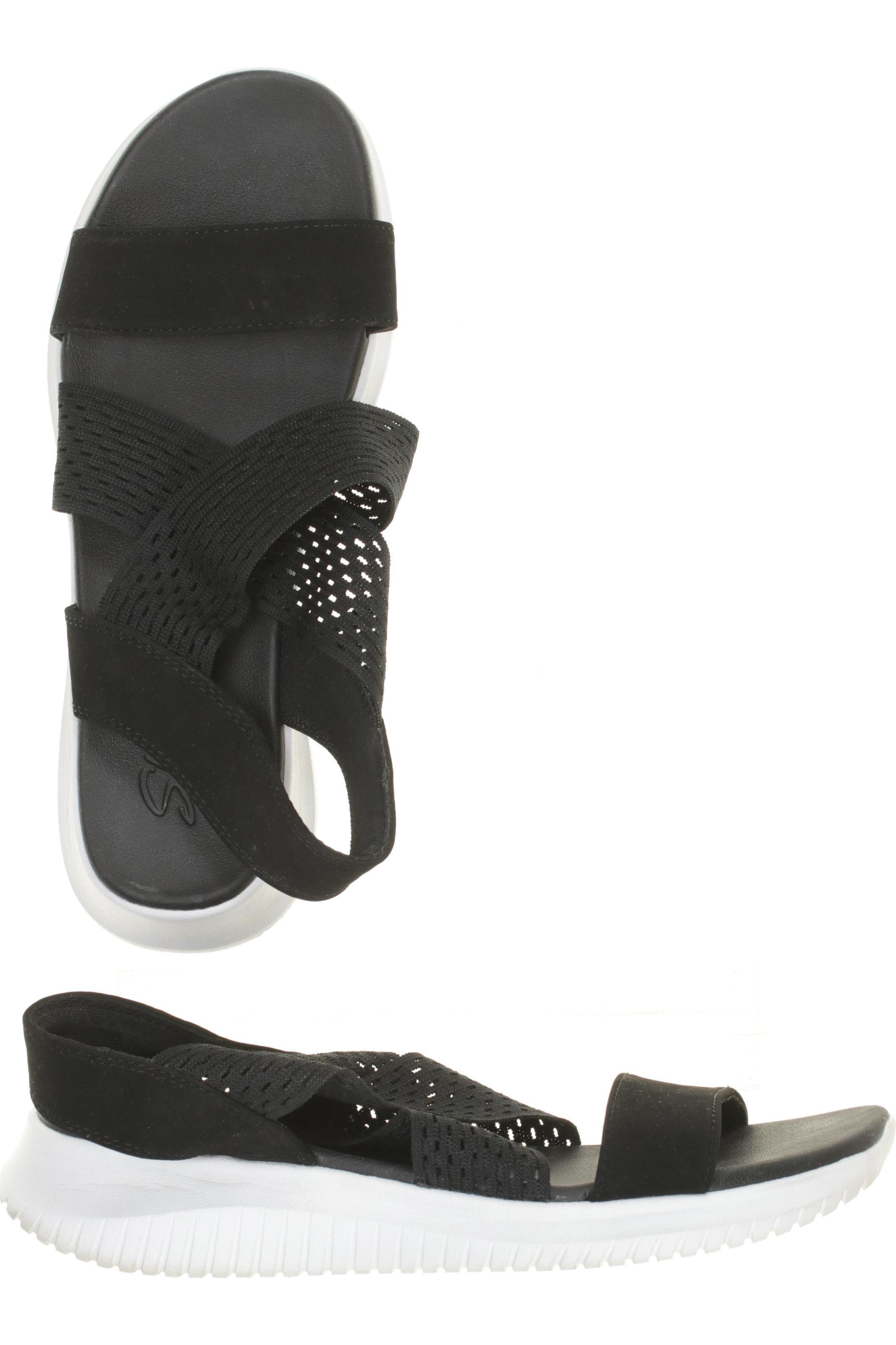 

Skechers Damen Sandale, schwarz, Gr. 9