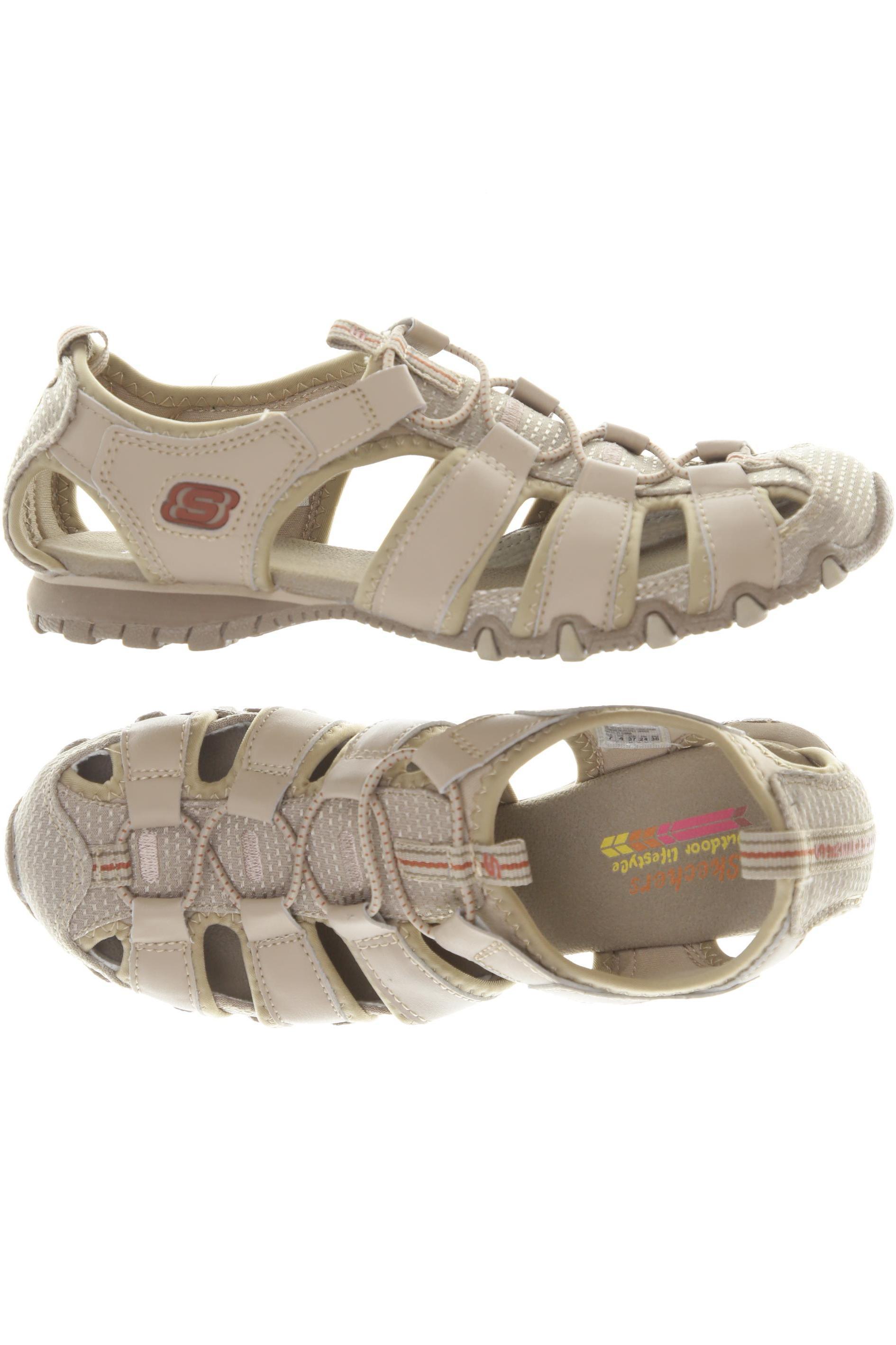 

Skechers Damen Sandale, beige, Gr. 37