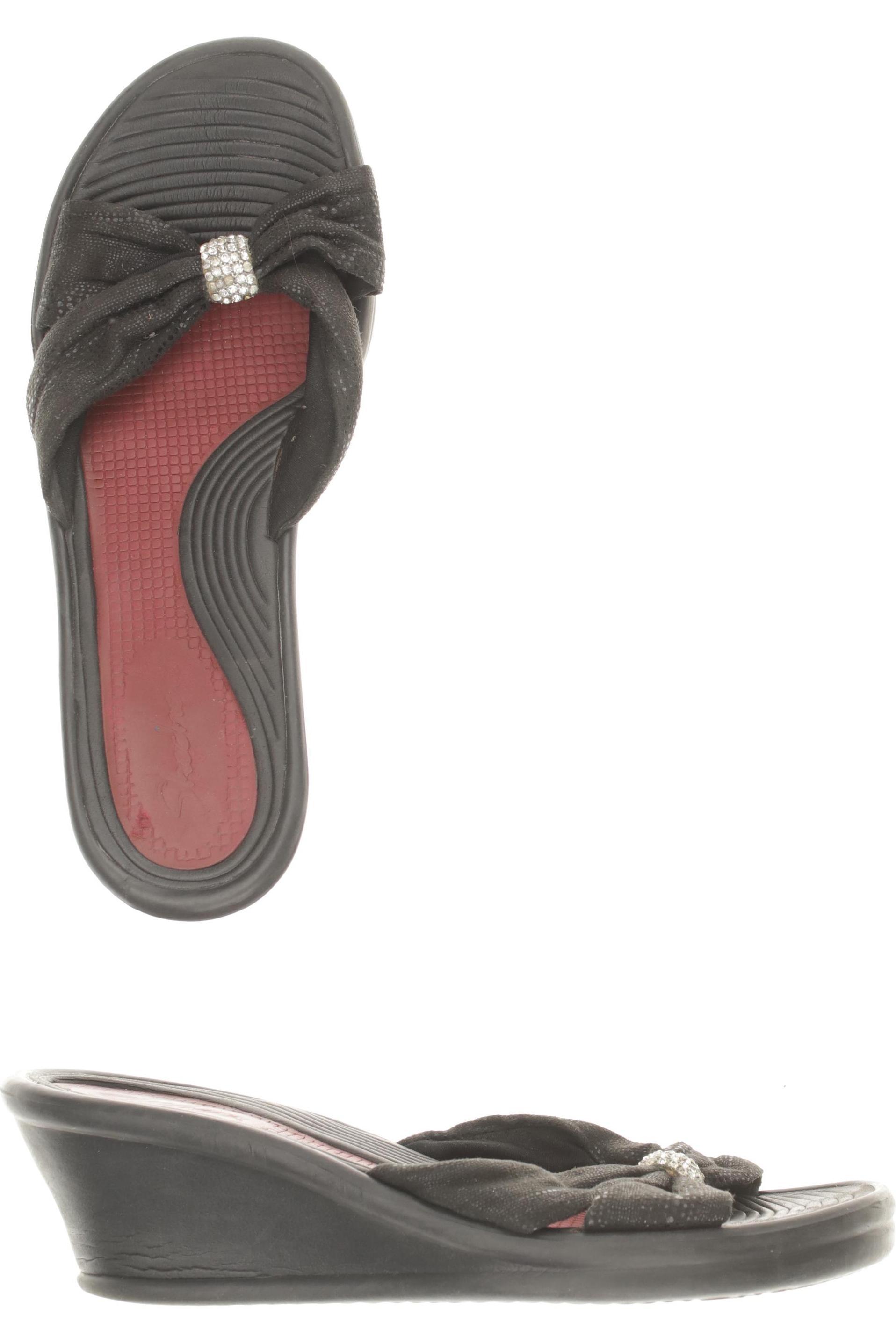 

Skechers Damen Sandale, schwarz, Gr. 7