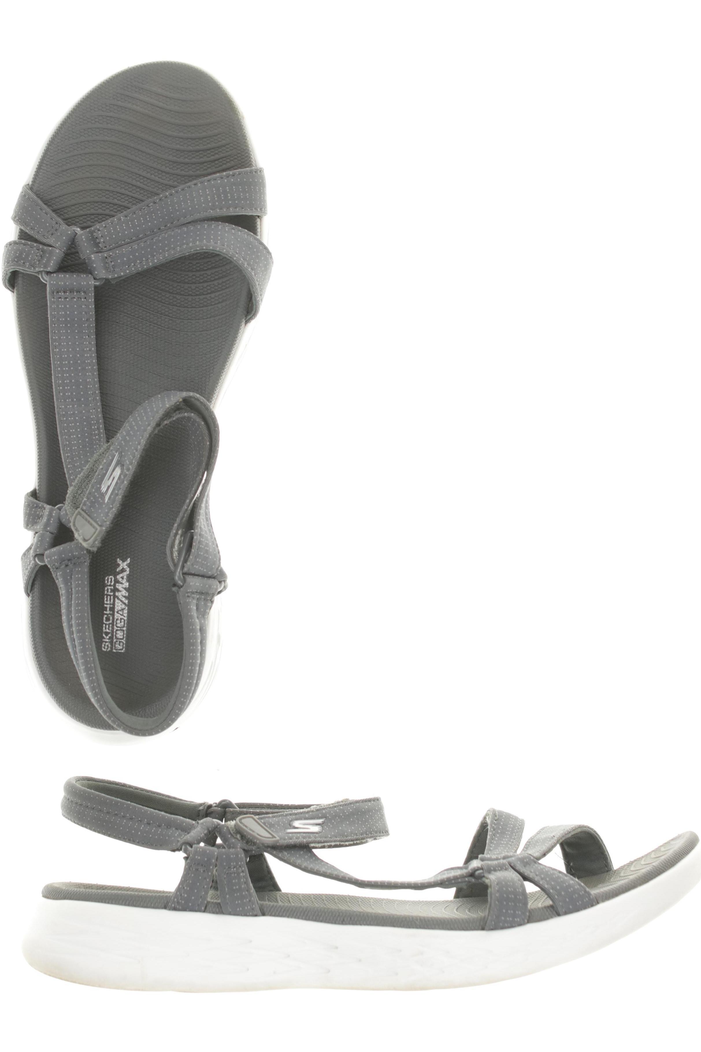 

Skechers Damen Sandale, grau, Gr. 41