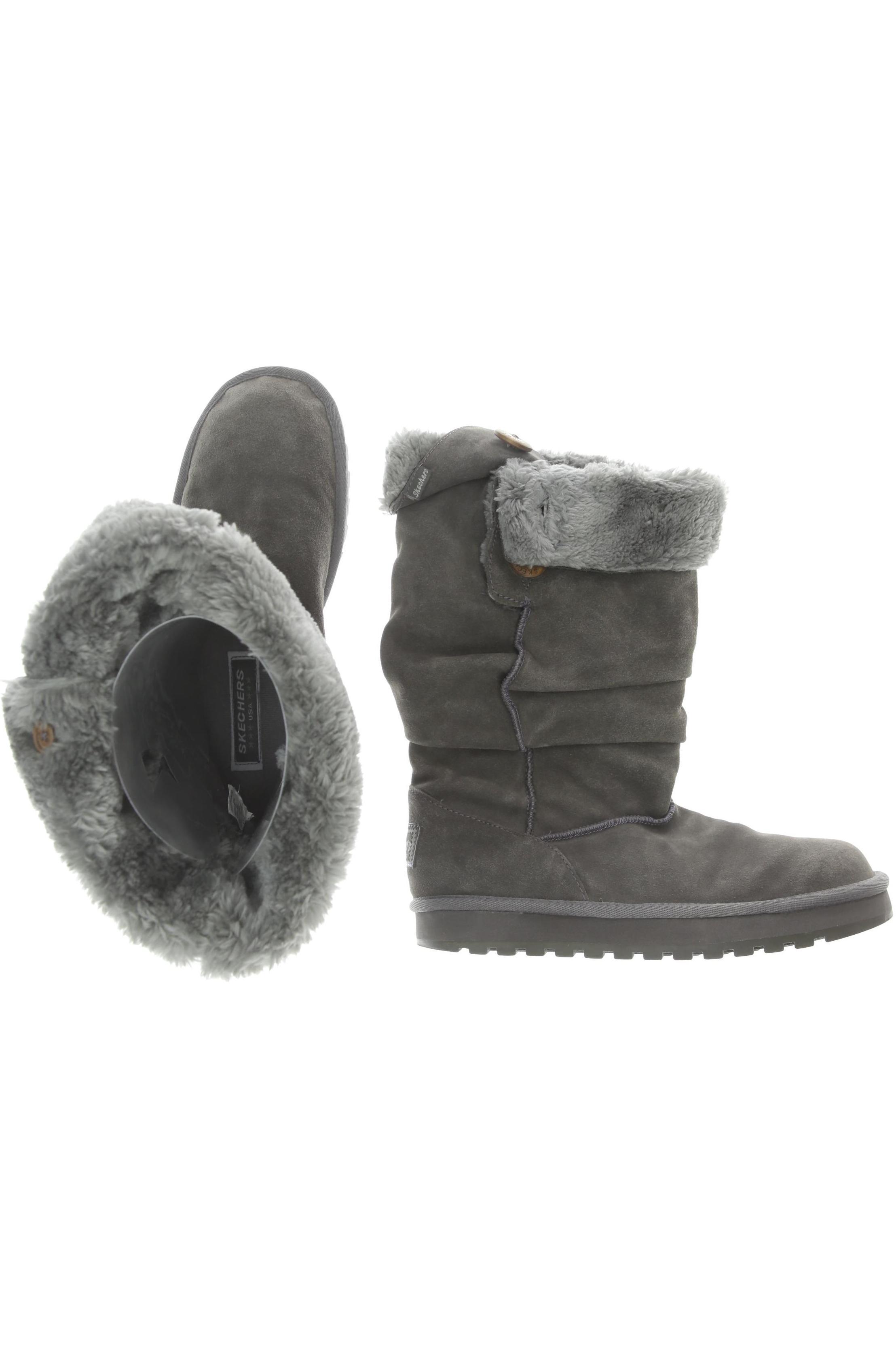 

Skechers Damen Stiefel, grau, Gr. 40