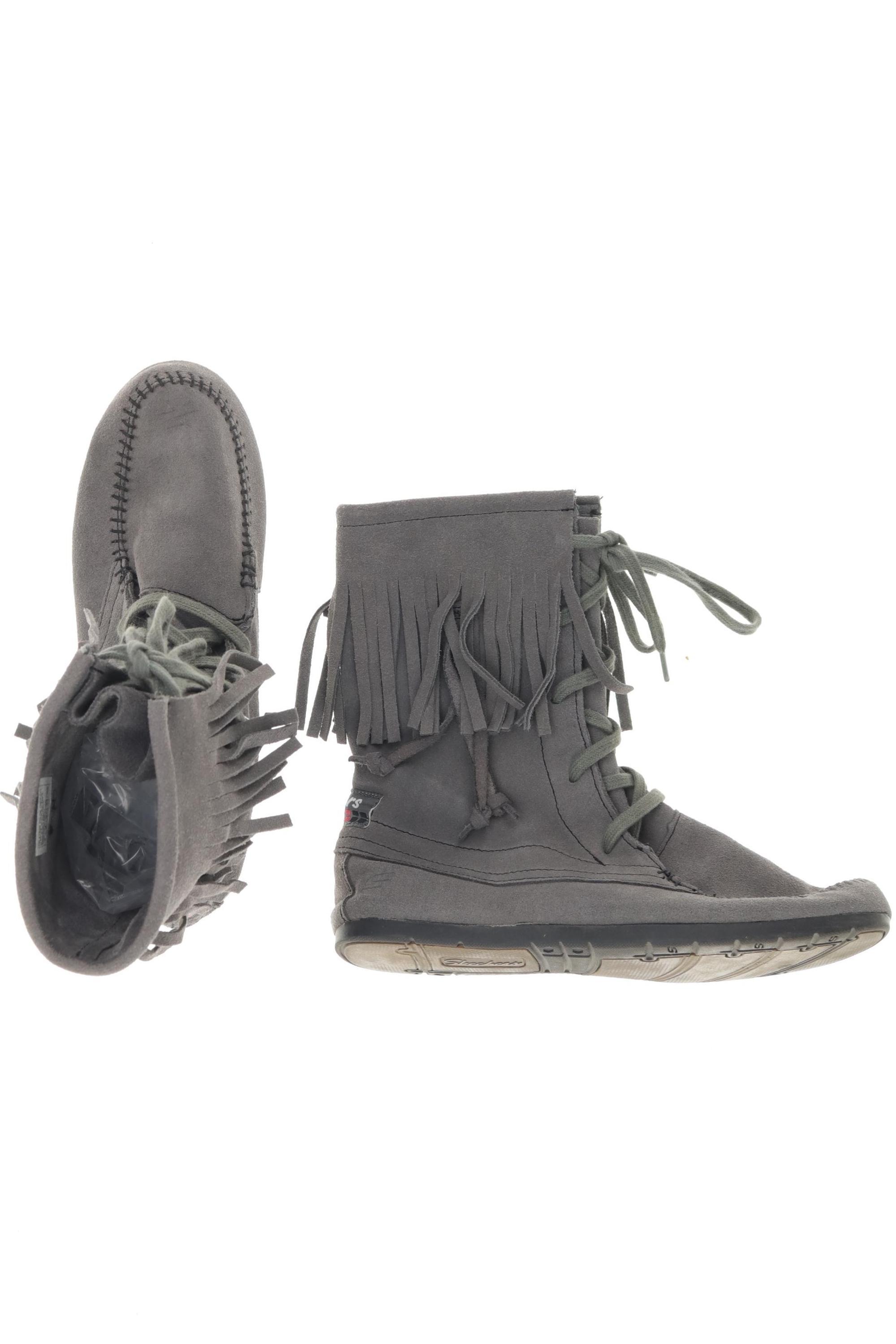 

Skechers Damen Stiefelette, grau, Gr. 37
