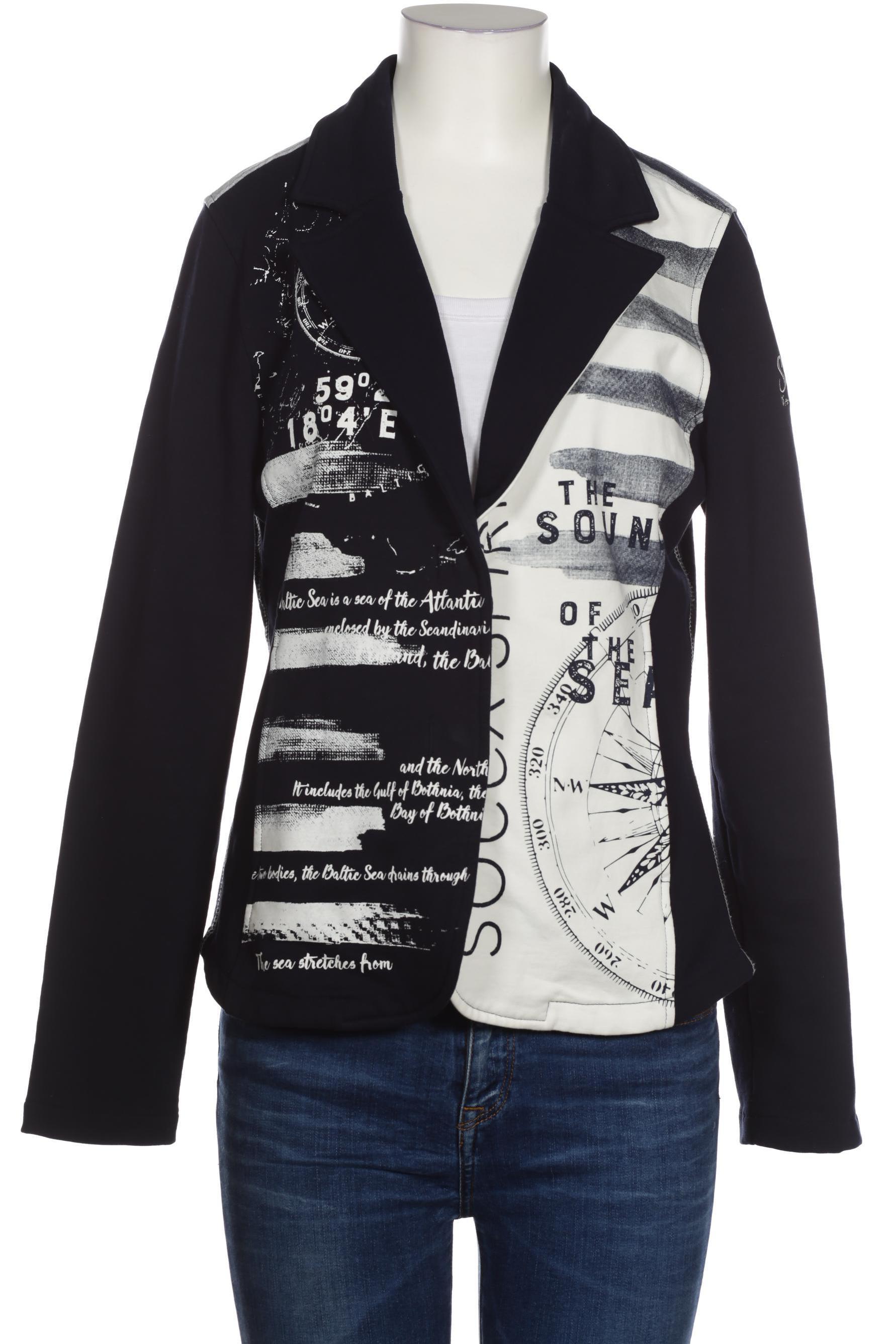 

Soccx Damen Blazer, blau, Gr. 38