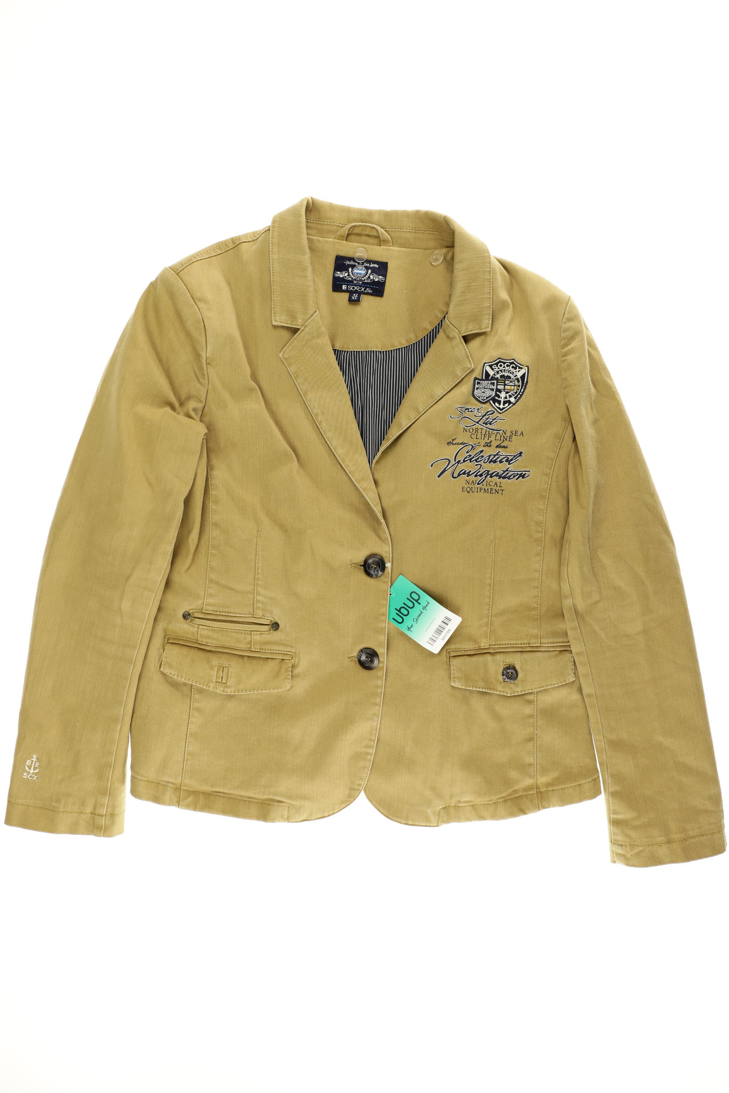 

Soccx Damen Blazer, beige, Gr. 42