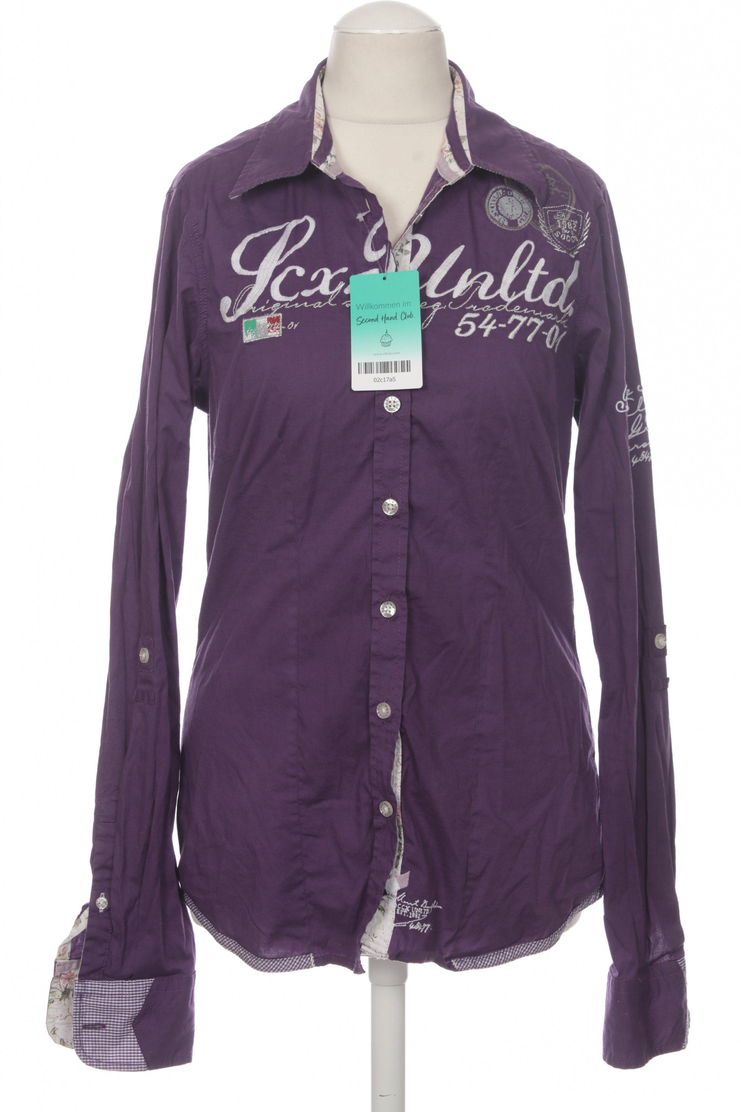 

Soccx Damen Bluse, lila, Gr.