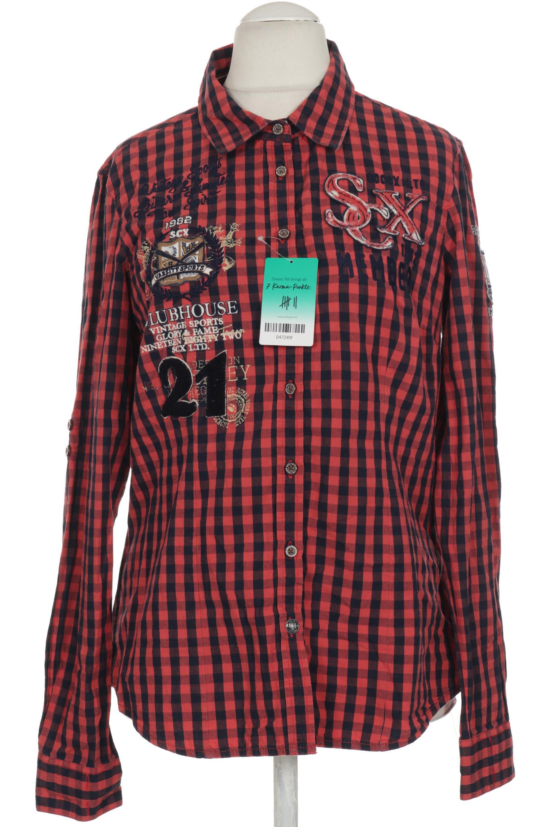 

Soccx Damen Bluse, rot, Gr. 40