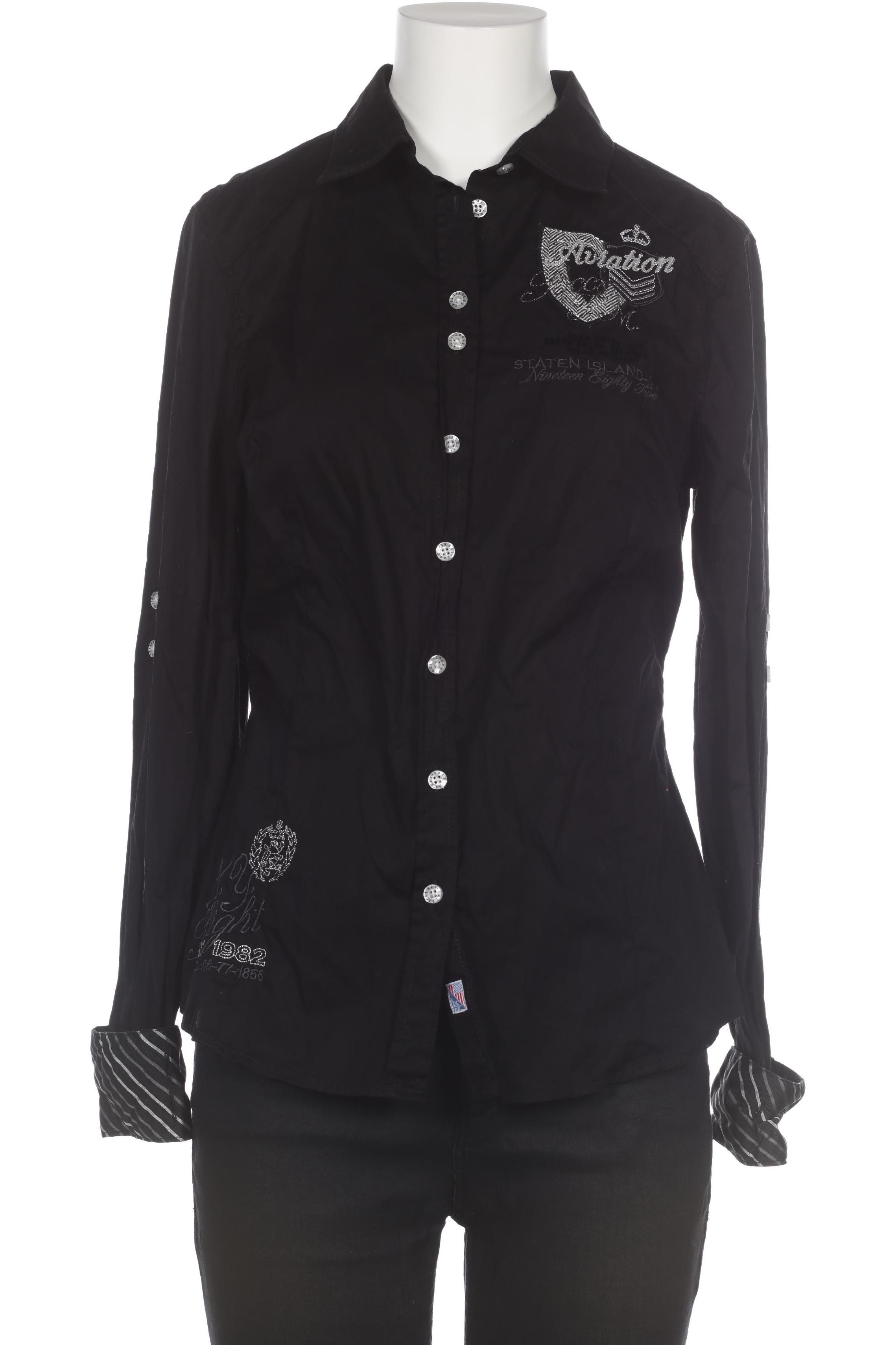 

Soccx Damen Bluse, schwarz, Gr.
