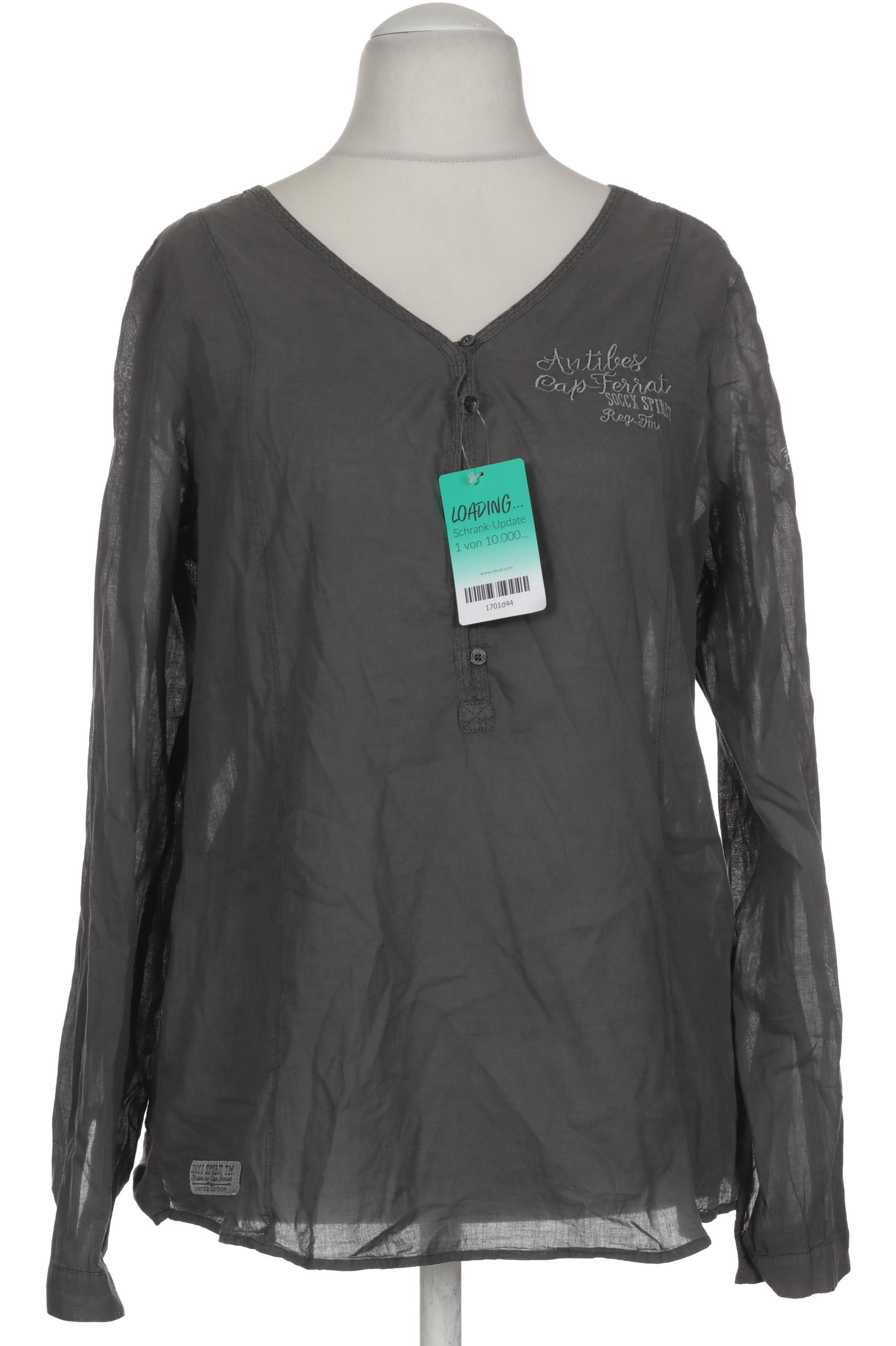 

Soccx Damen Bluse, grau, Gr.