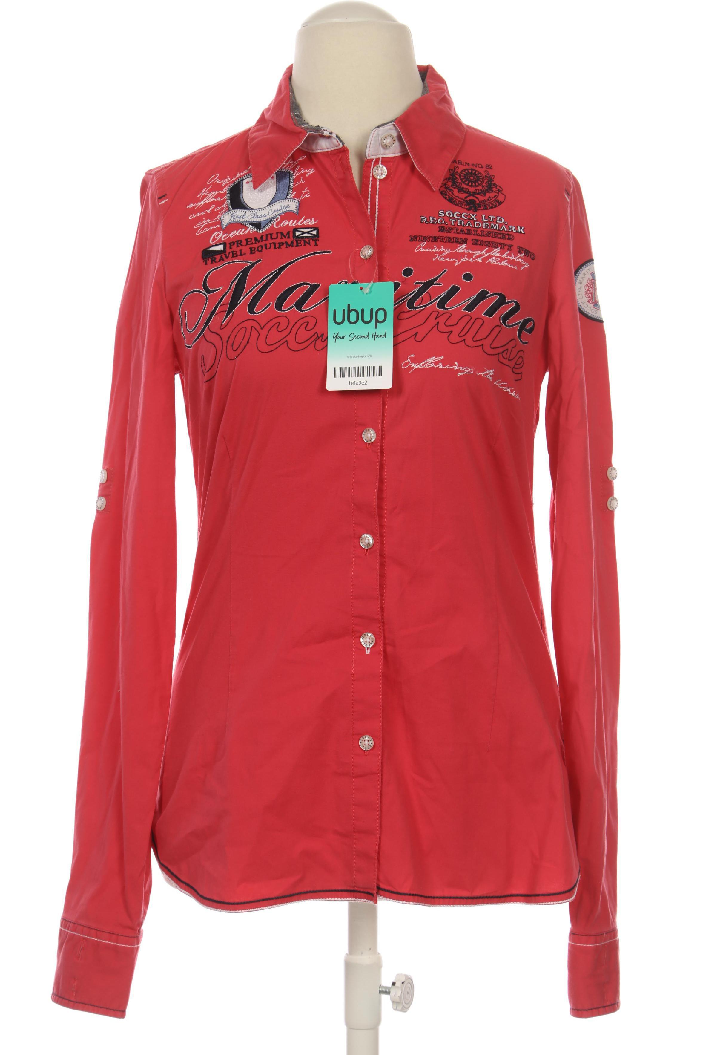 

Soccx Damen Bluse, pink, Gr.