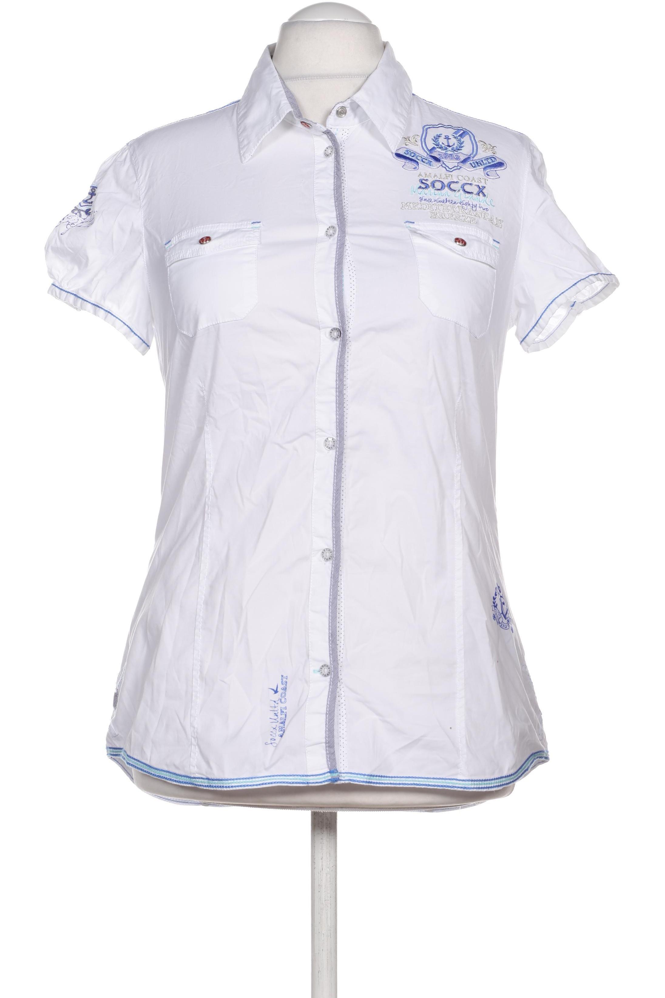 

Soccx Damen Bluse, weiß, Gr.